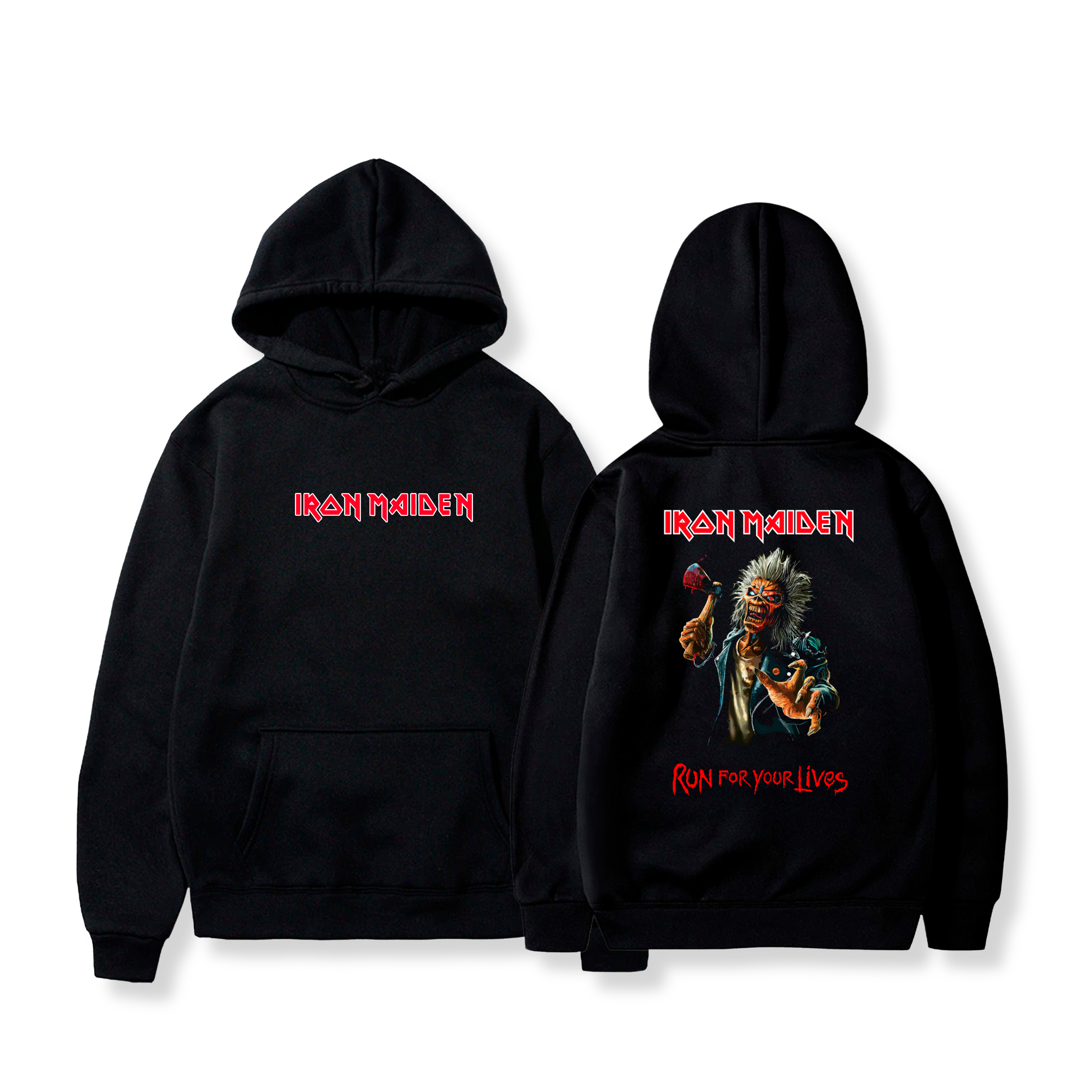 Hoodie Run For Your Lives World Tour 17 - Iron Maiden
