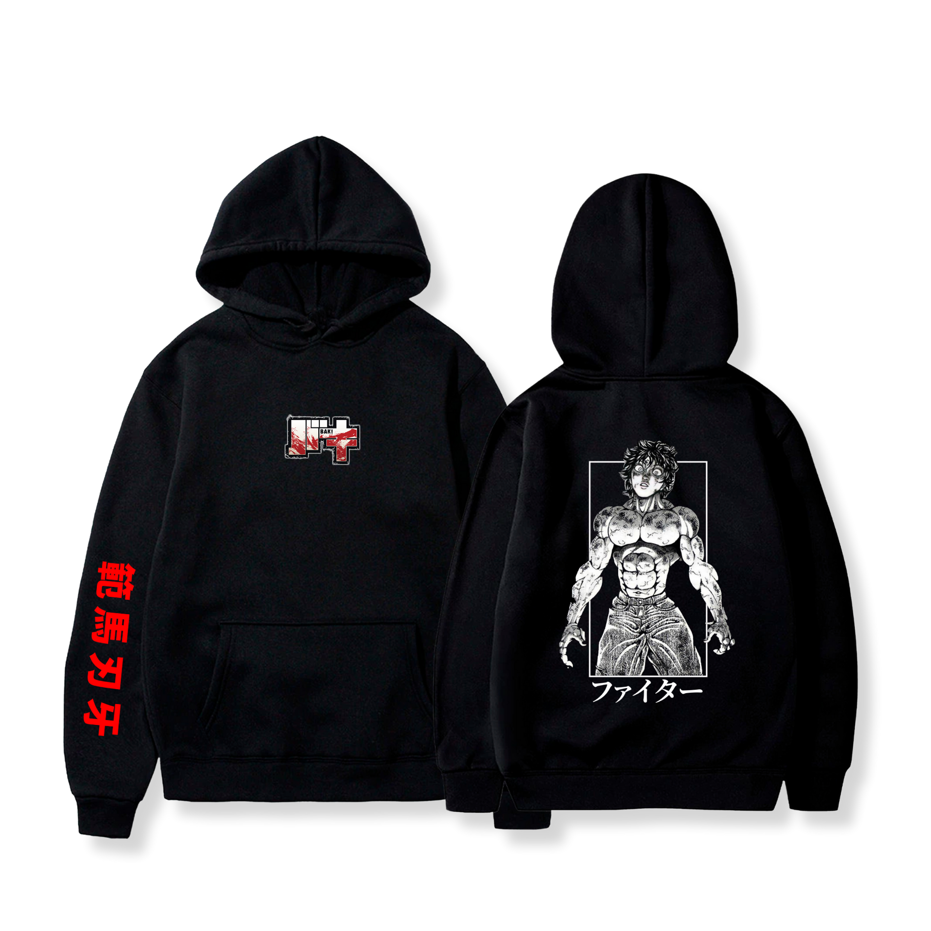 Hoodie Baki Hanma 8 - Baki