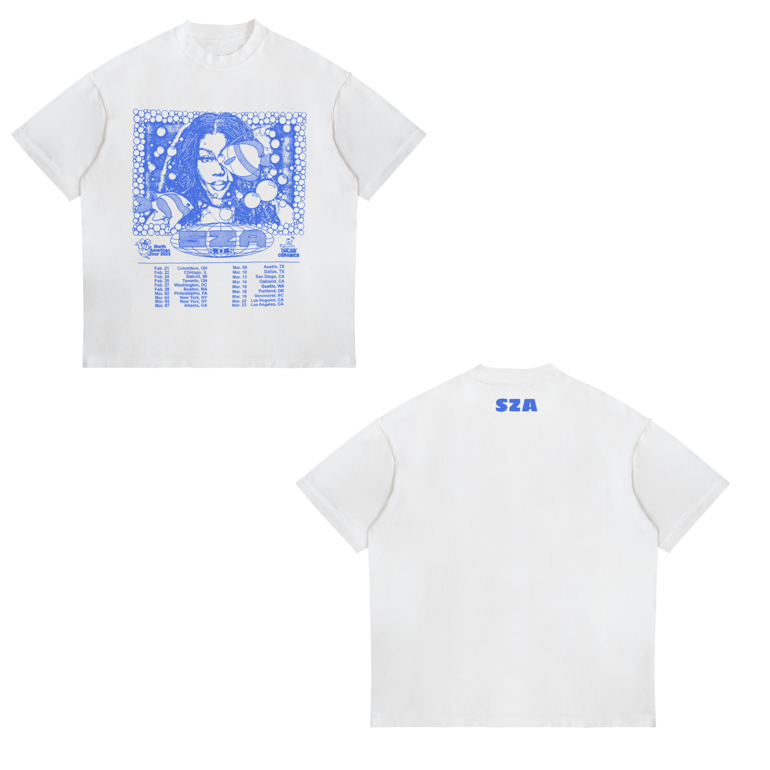 Camisa SOS  10 - SZA