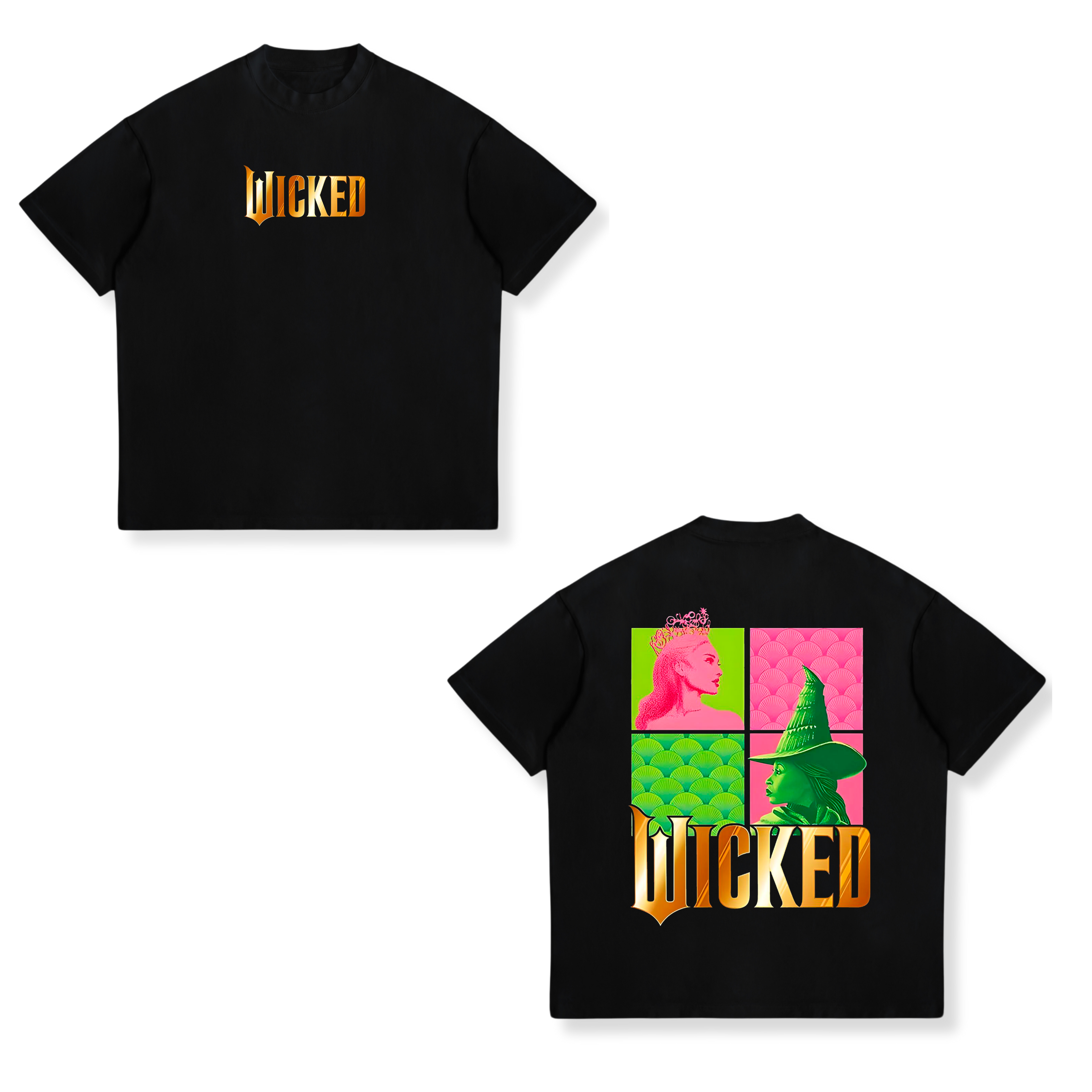 Camisa Elphaba y Glinda 9 - Wicked