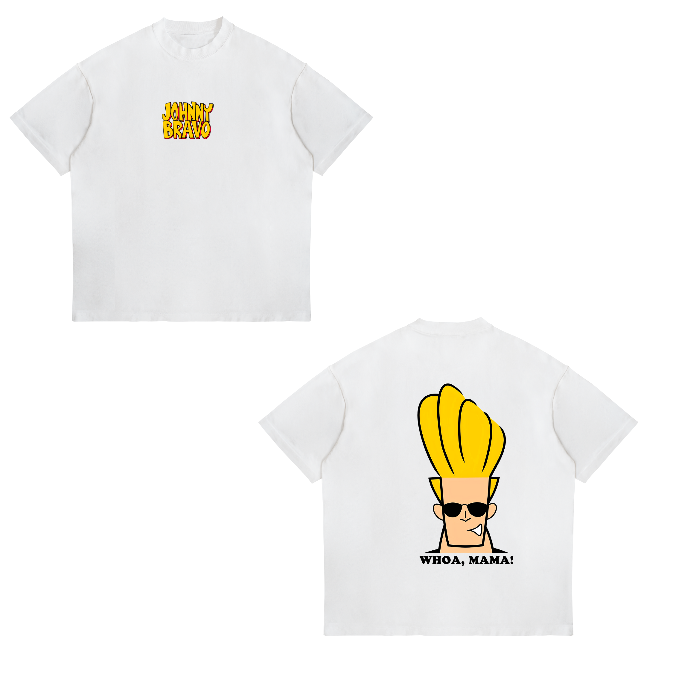 Camisa Whoa, Mama! 3 - Johnny Bravo