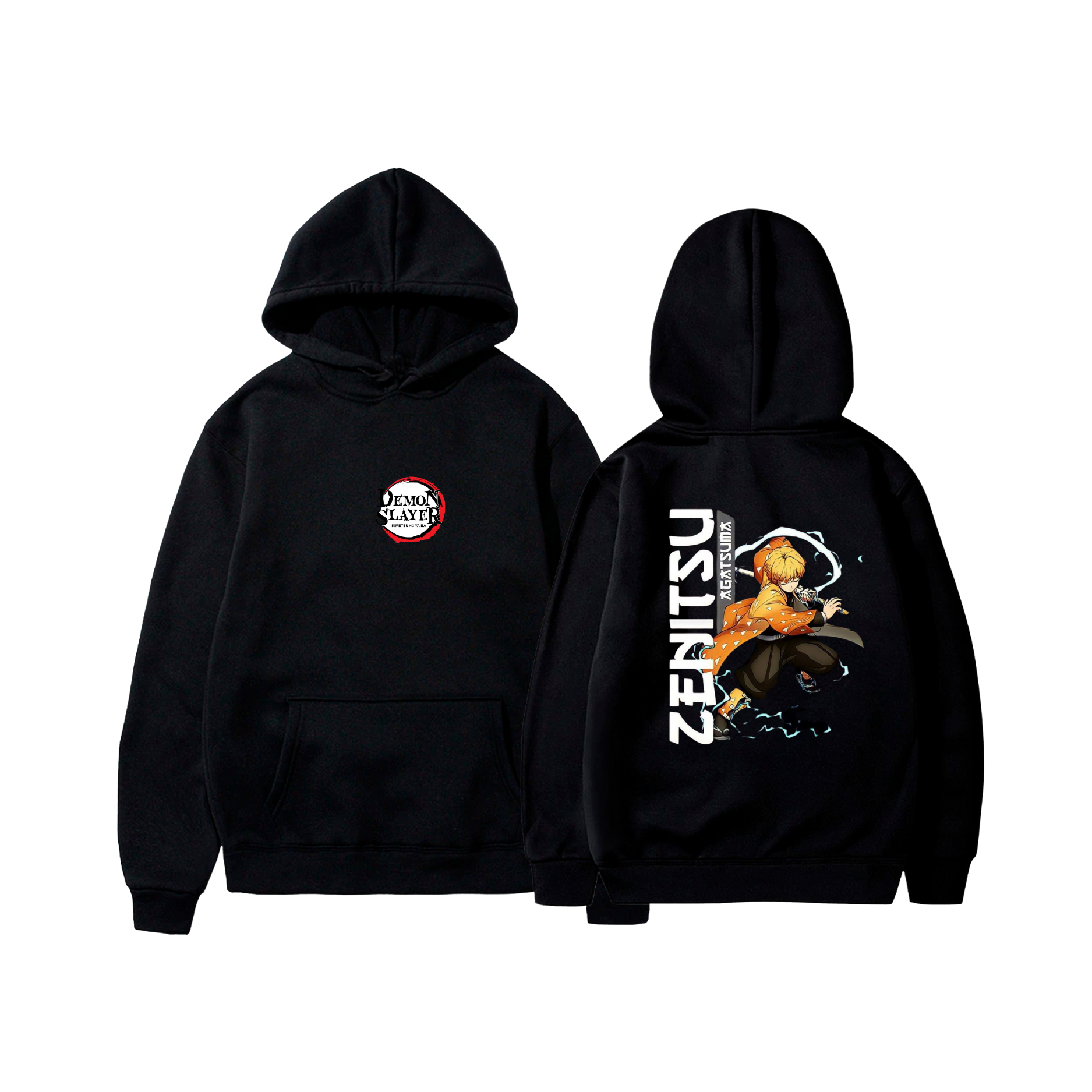 Hoodie Zenitsu 8 - Demon Slayer