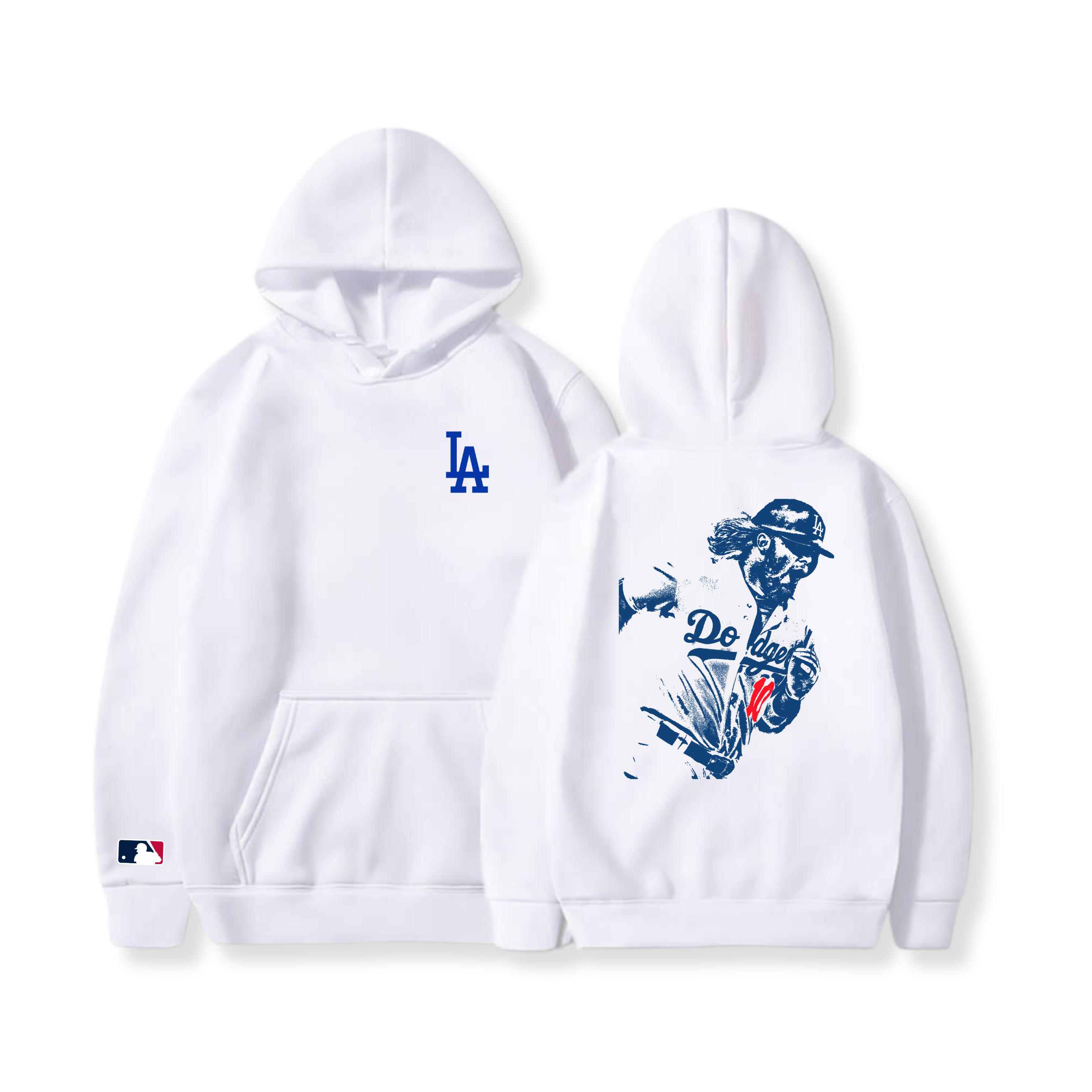 Hoodie Justin Turner 8 - Los Angeles Dodgers