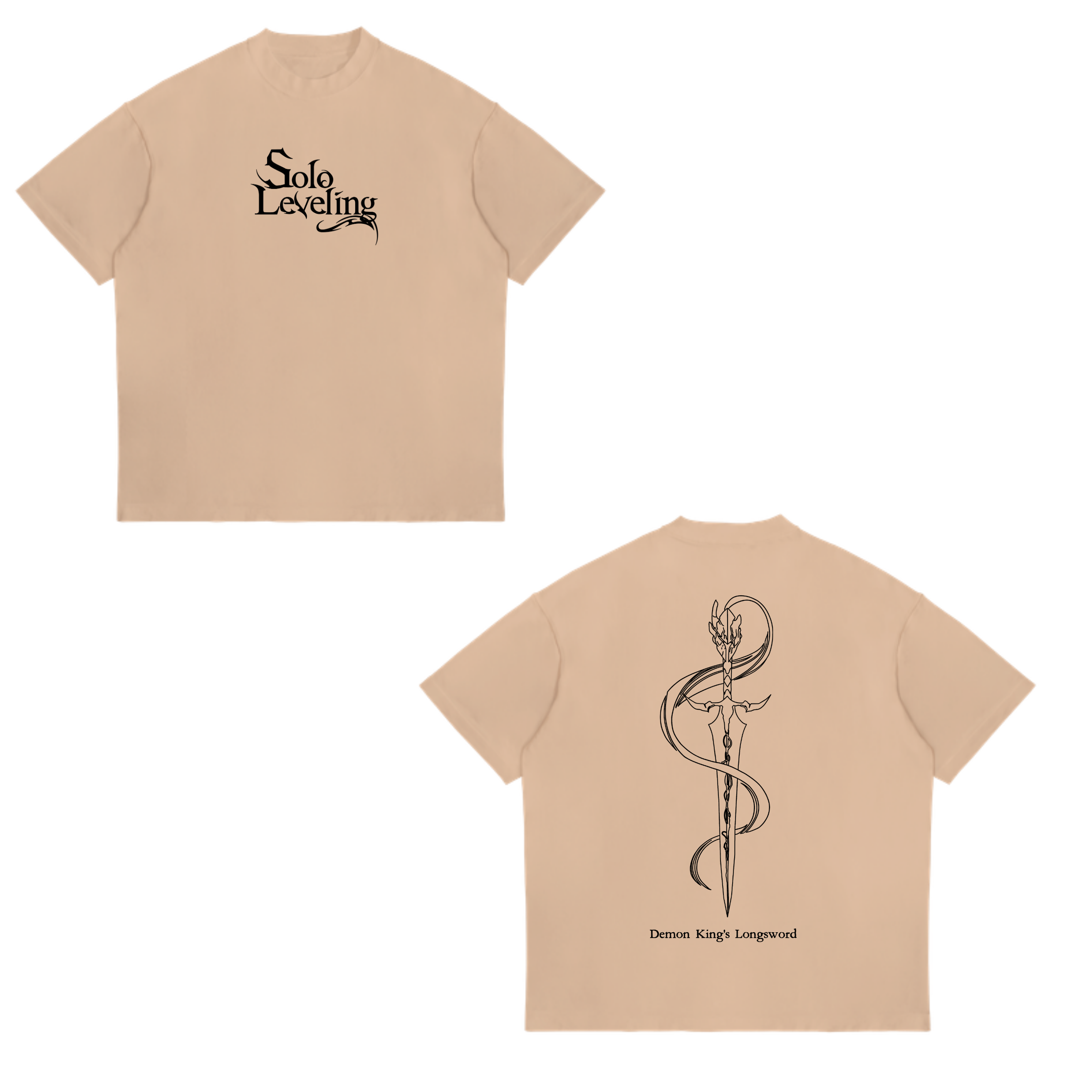 Camisa Demon King's Longsword 21 - Solo Leveling