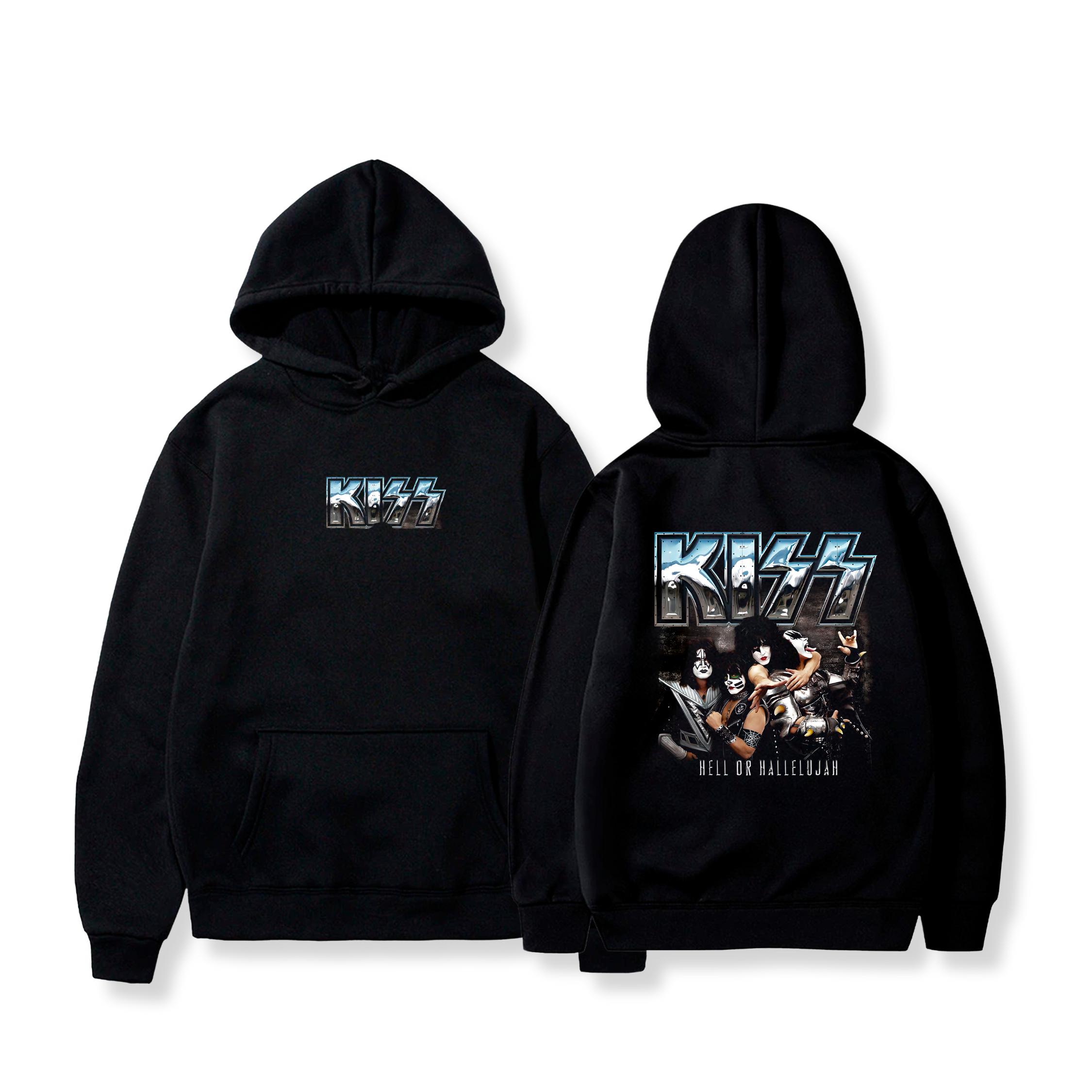 Hoodie Ace Frehley, Gene Simmons, Peter Criss y Paul Stanley. 12 - Kiss