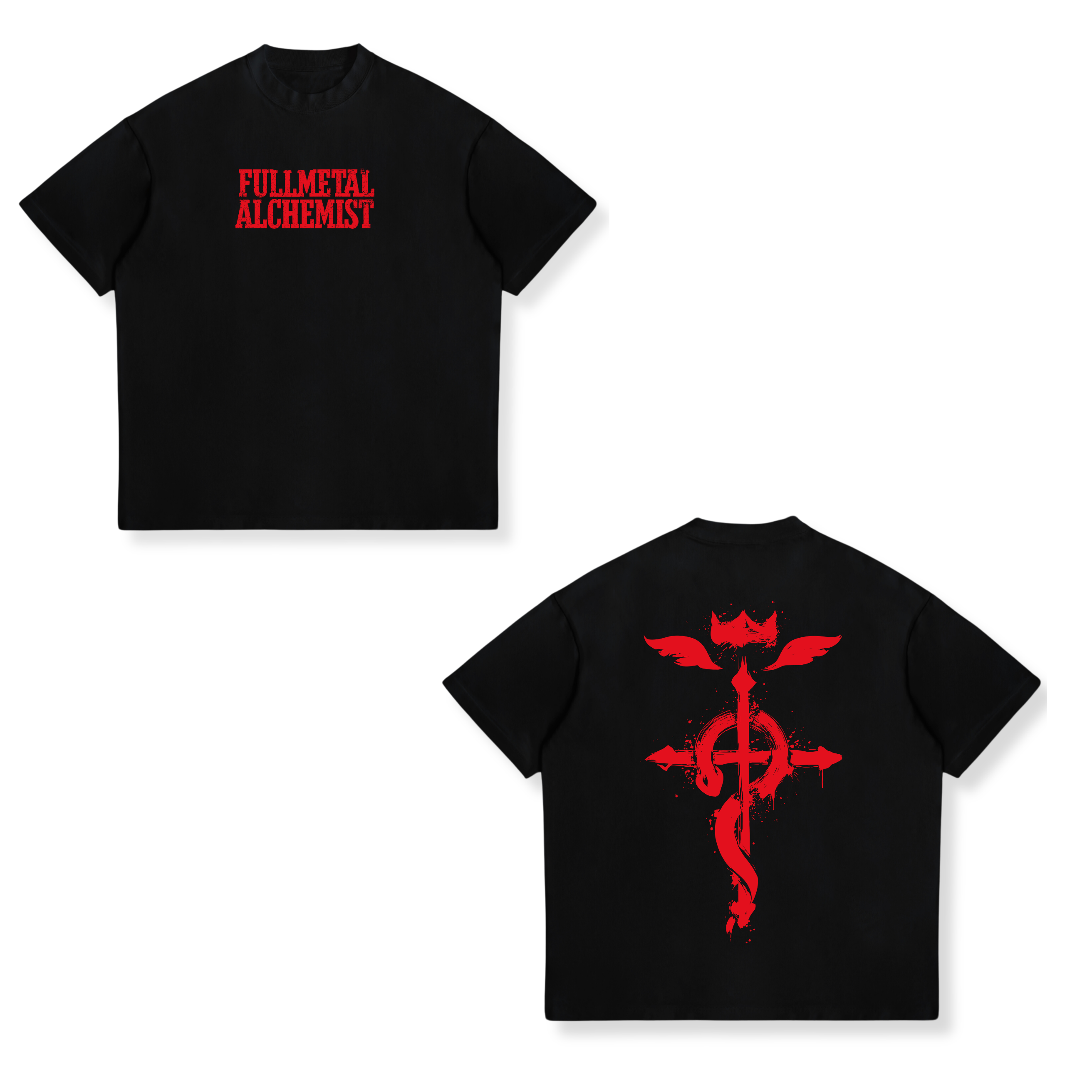 Camisa Cruz de Flamel 12 - Full Metal Alchemist