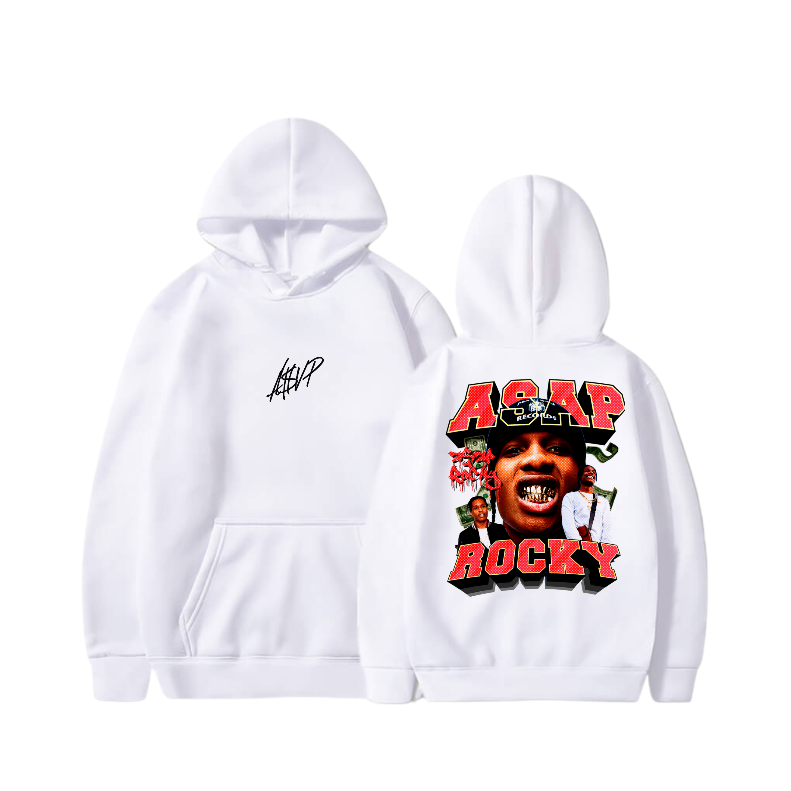 Hoodie Rostro 14 - A$AP Rocky