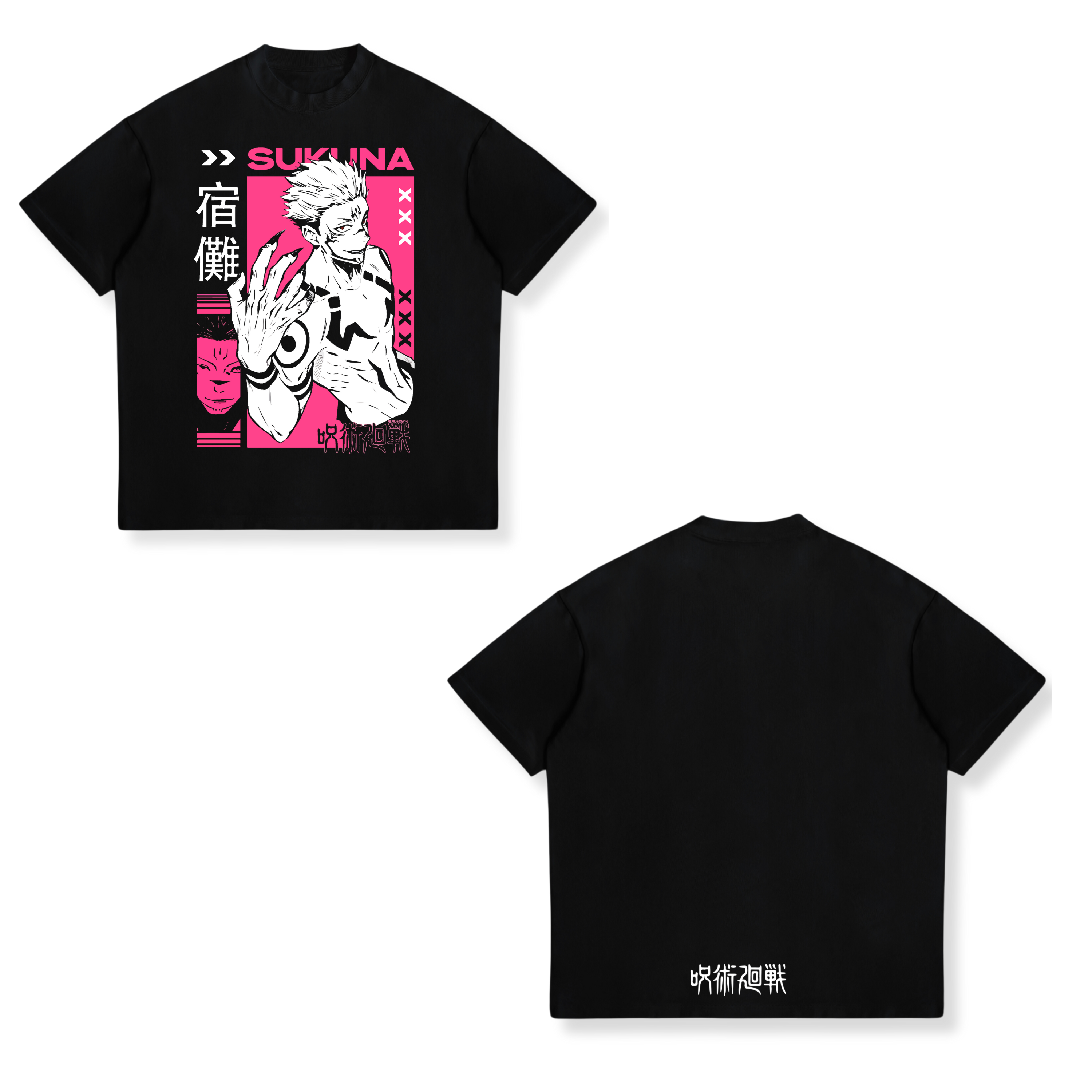 Camisa Sukuna 44 - Jujutsu Kaisen
