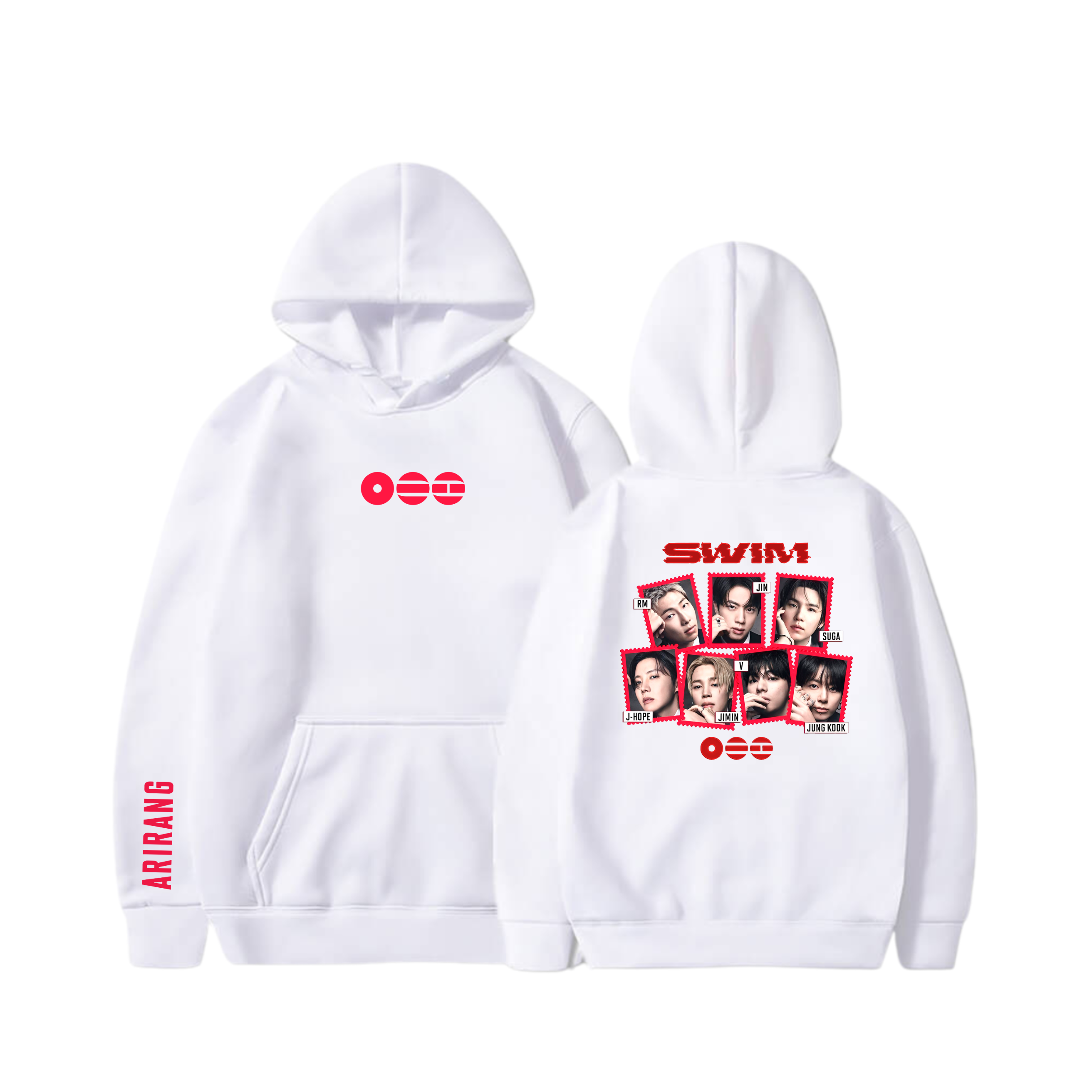 Hoodie Arirang SWIM Icon Grid  14 - BTS