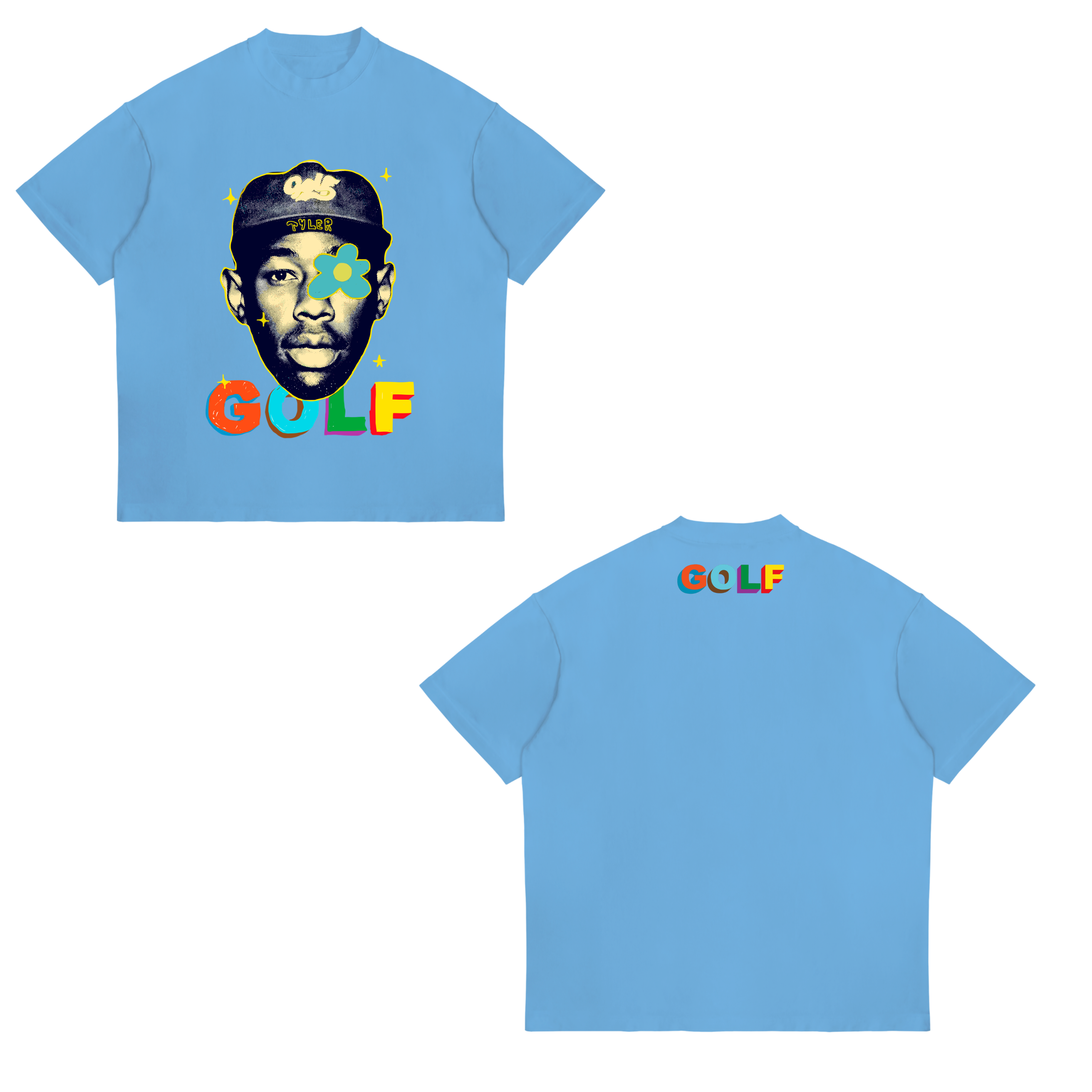 Camisa Golf Wang face  7 - Tyler, the Creator