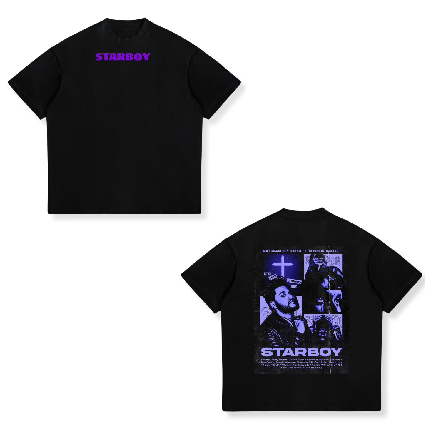 Camisa Starboy 8 - The Weeknd