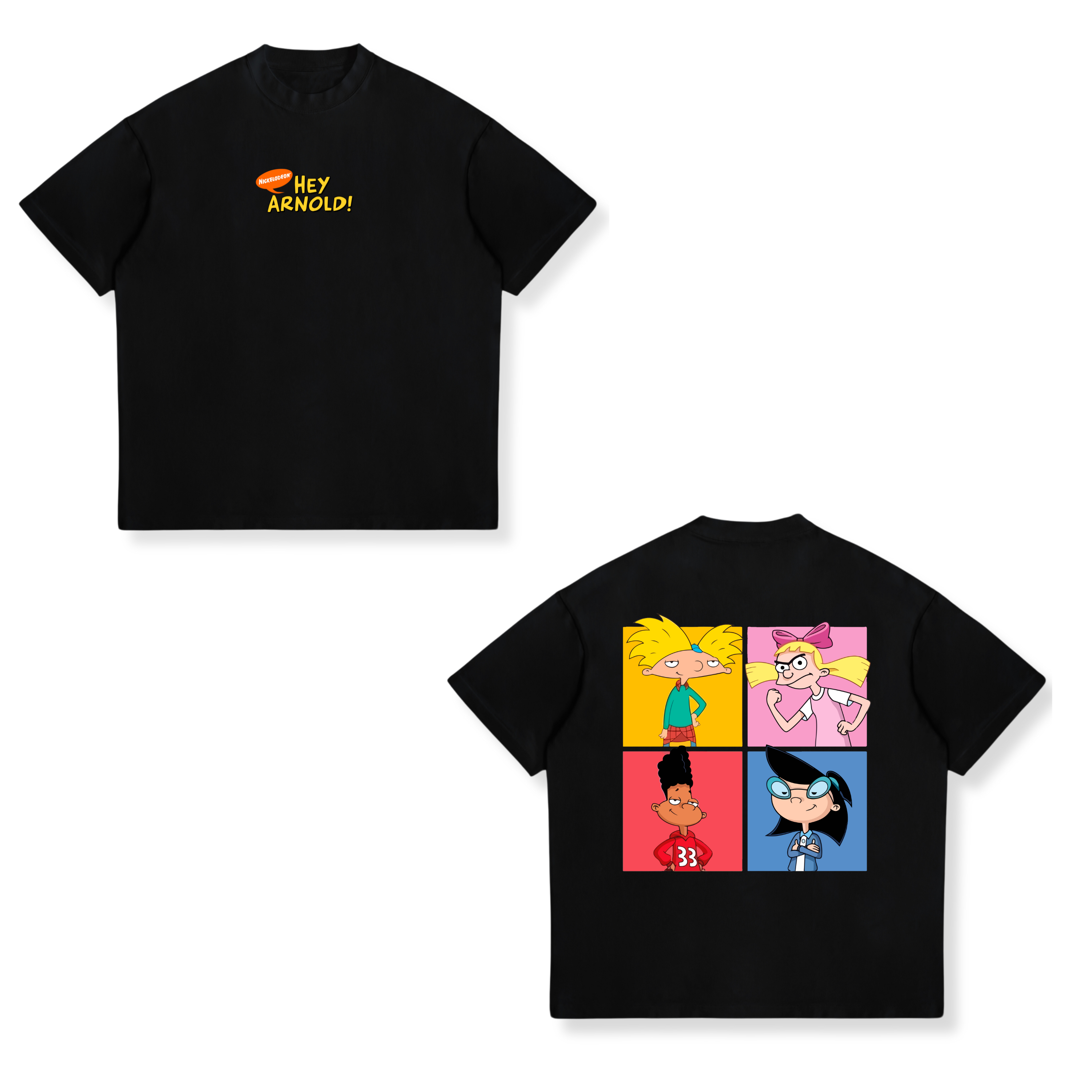 Camisa Arnold, Helga G., Phoebe, y Gerald 7 - ¡Oye Arnold!