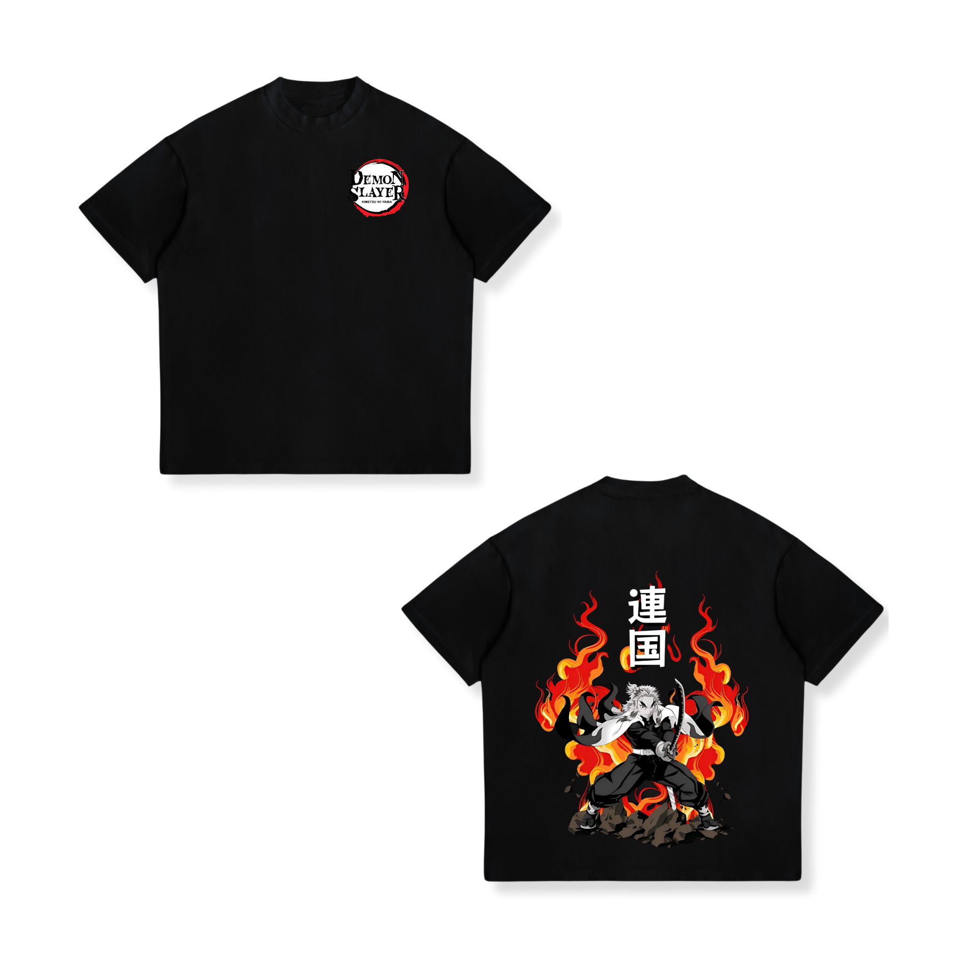 Camisa Rengoku  9 - Demon Slayer