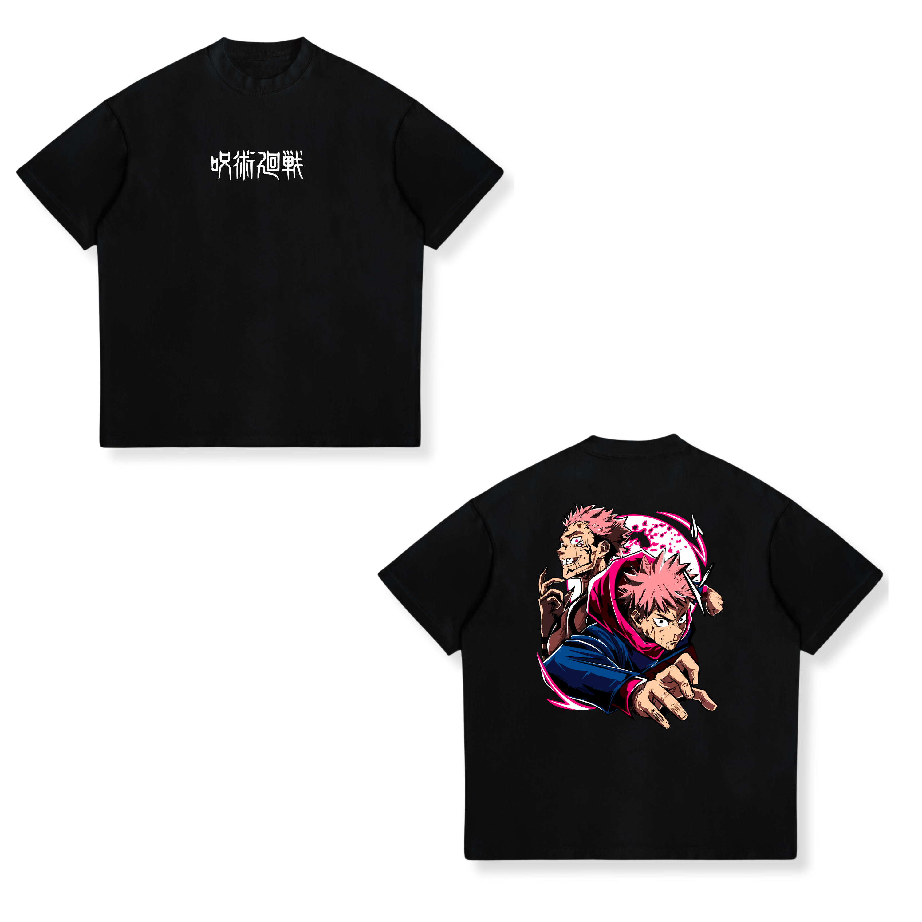 Camisa Yuji Itadori y  Sukuna 45 - Jujutsu Kaisen