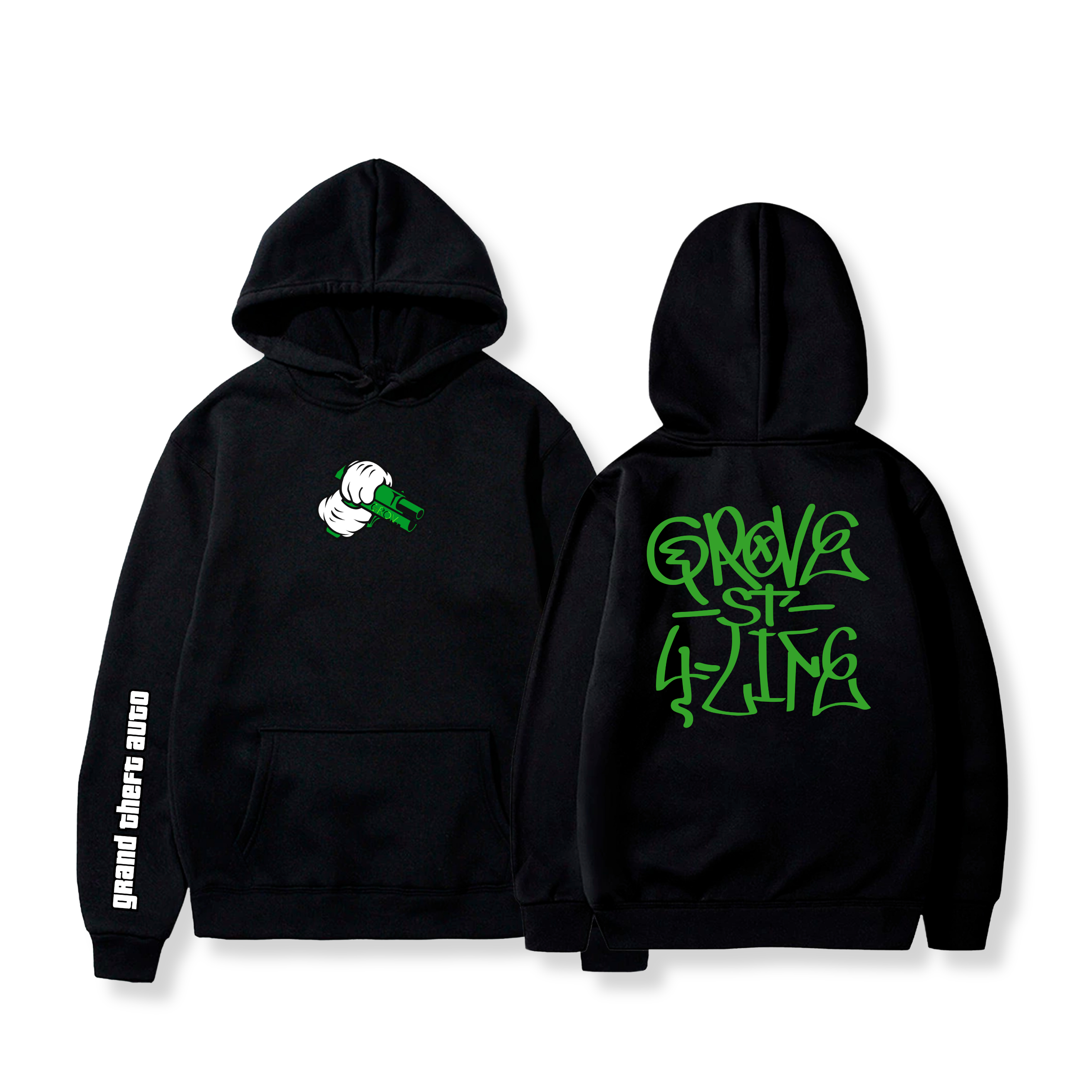 Hoodie Grove Street Families 7 - Grand Theft Auto