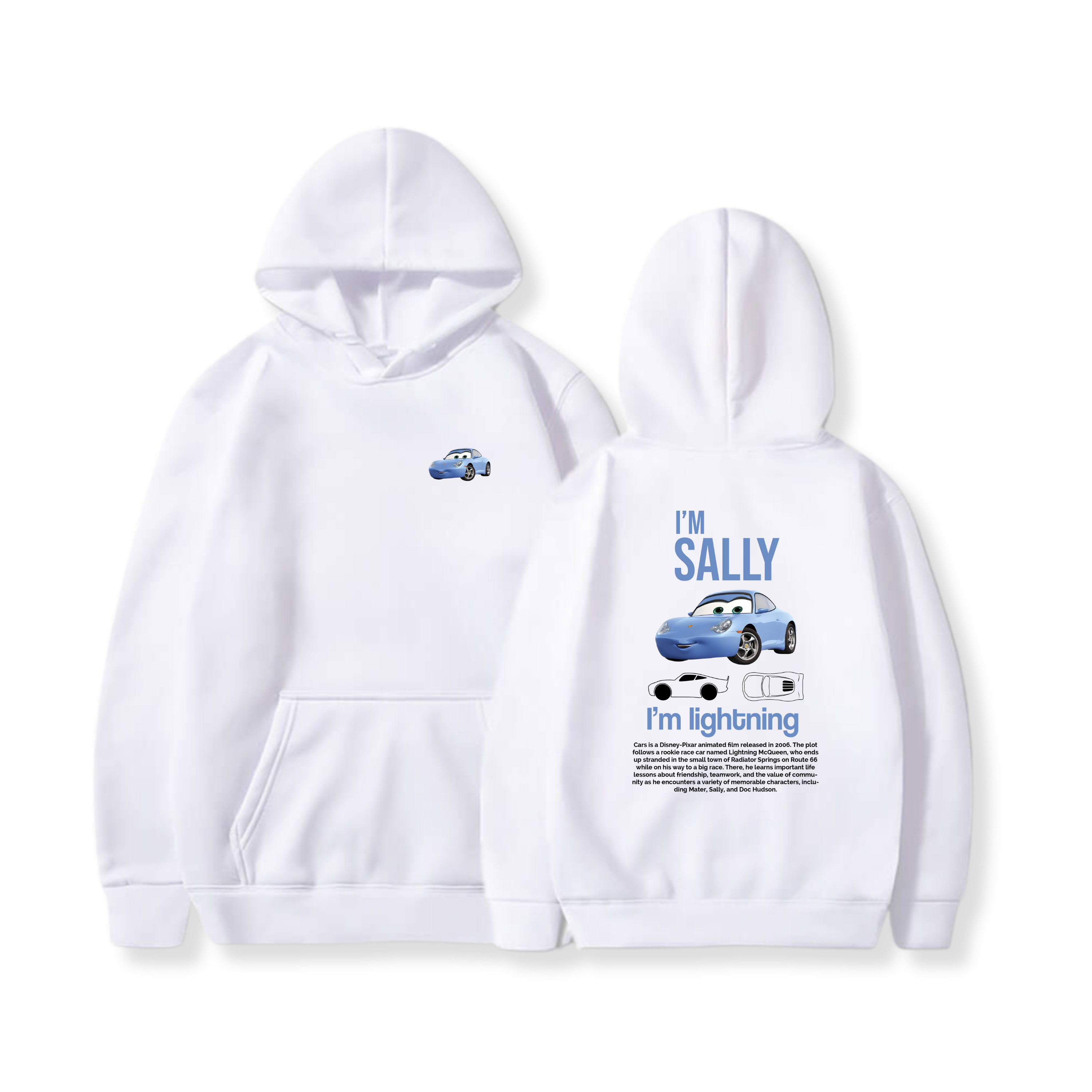 Hoodie Sally 2 - Cars