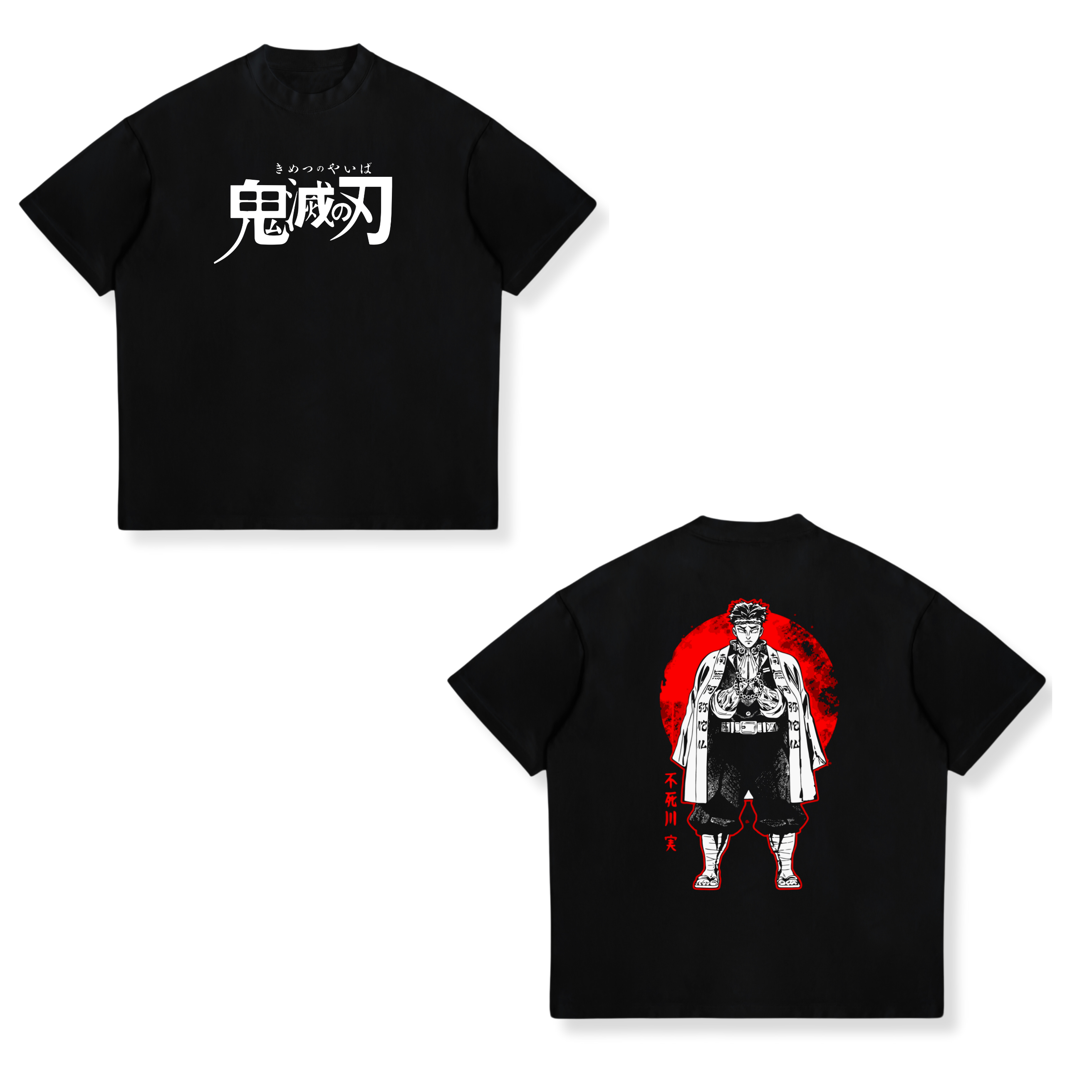 Camisa Gyomei Himejima 57 - Demon Slayer