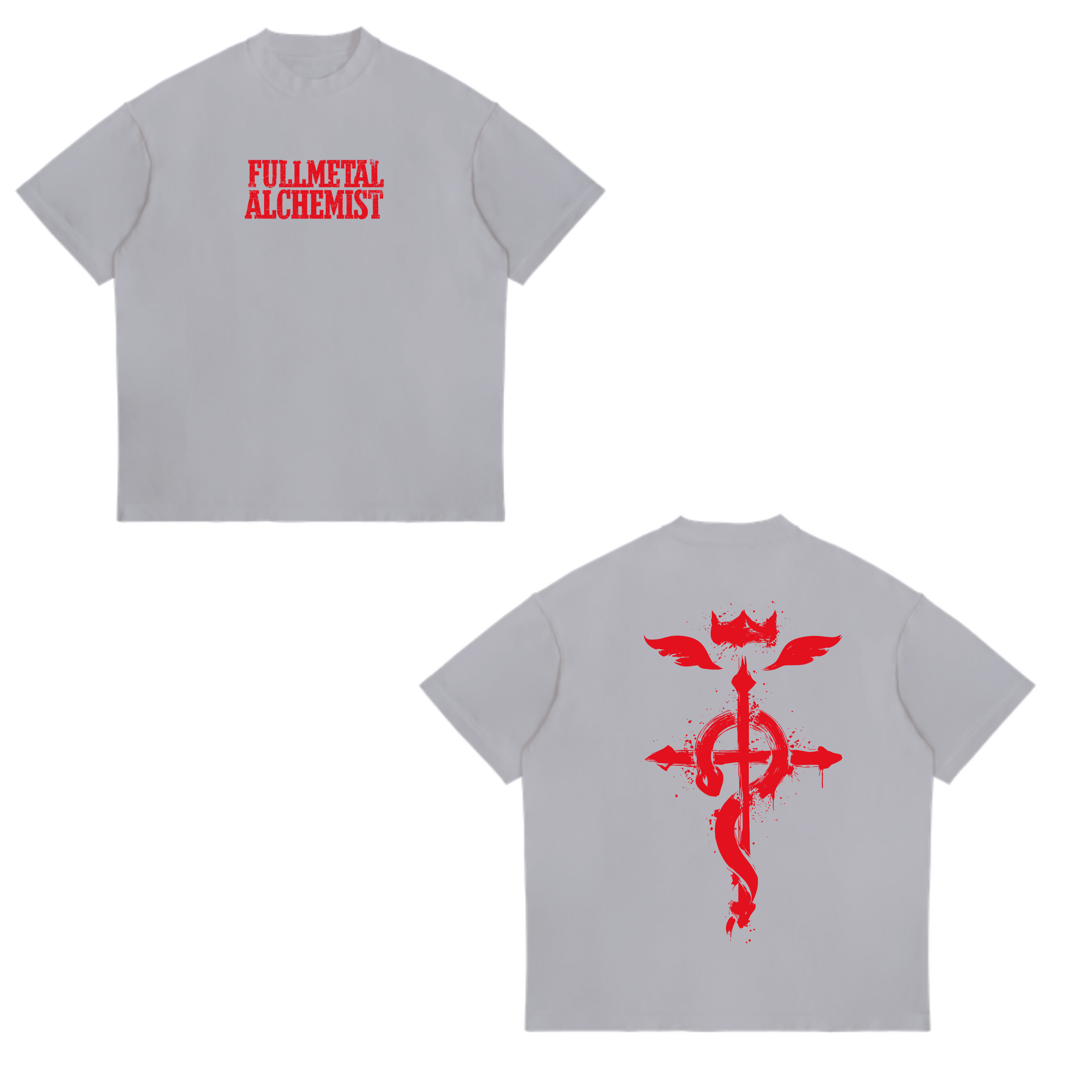 Camisa Cruz de Flamel 12 - Full Metal Alchemist