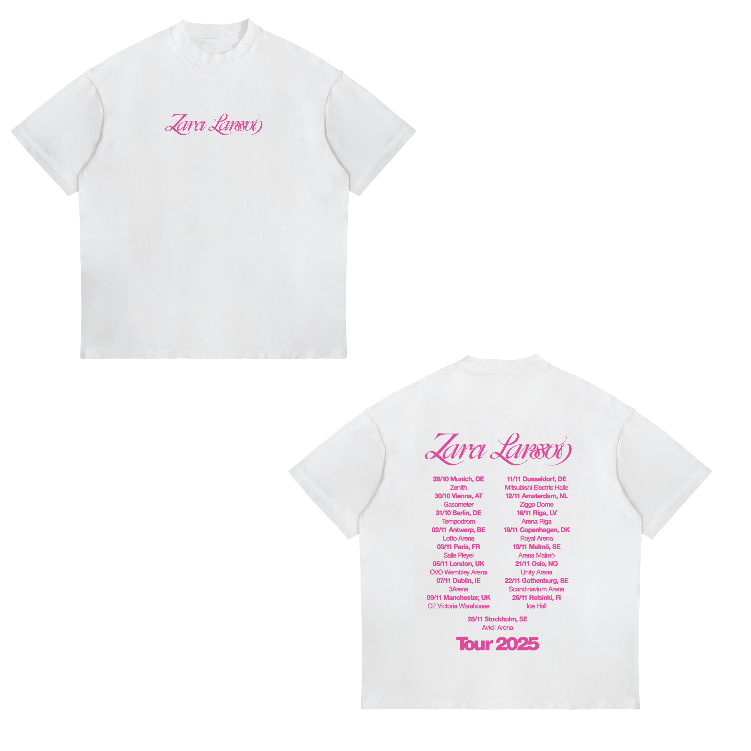 Camisa Midnight Sun Tour 5 - Zara Larsson