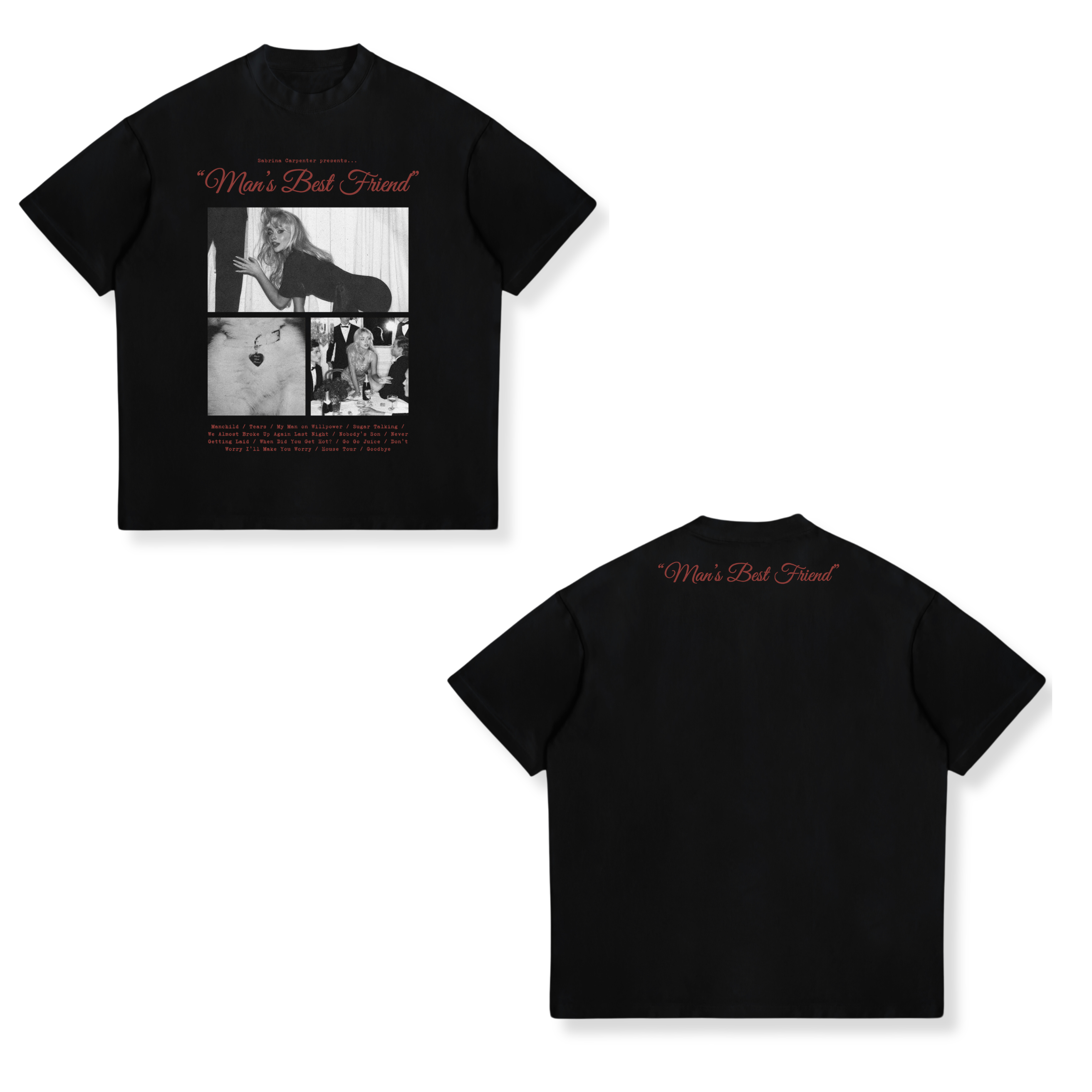 Camisa Man's Best Friend 5 - Sabrina Carpenter