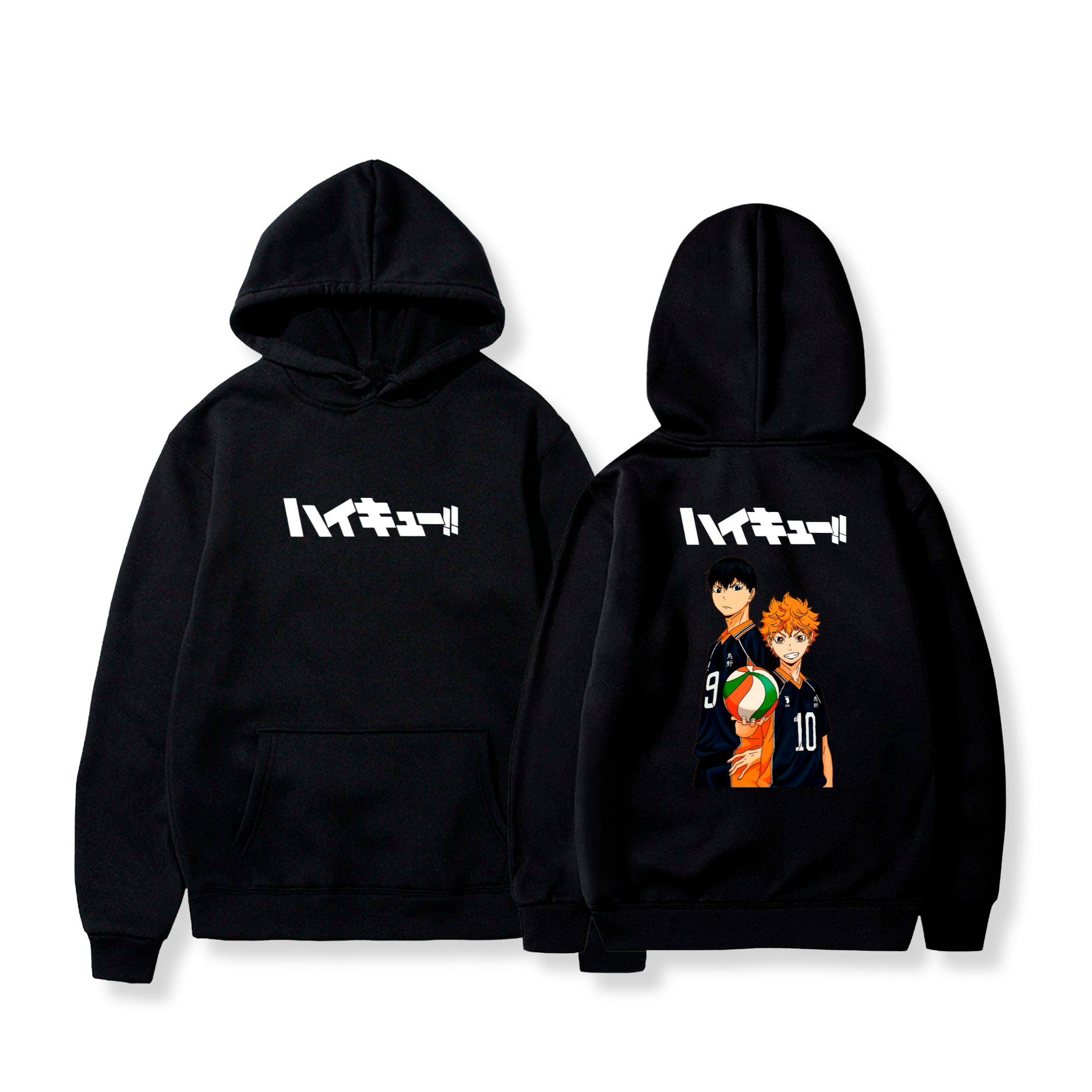 Hoodie Shōyō Hinata y Tobio Kageyama 9 - Haikyuu!!