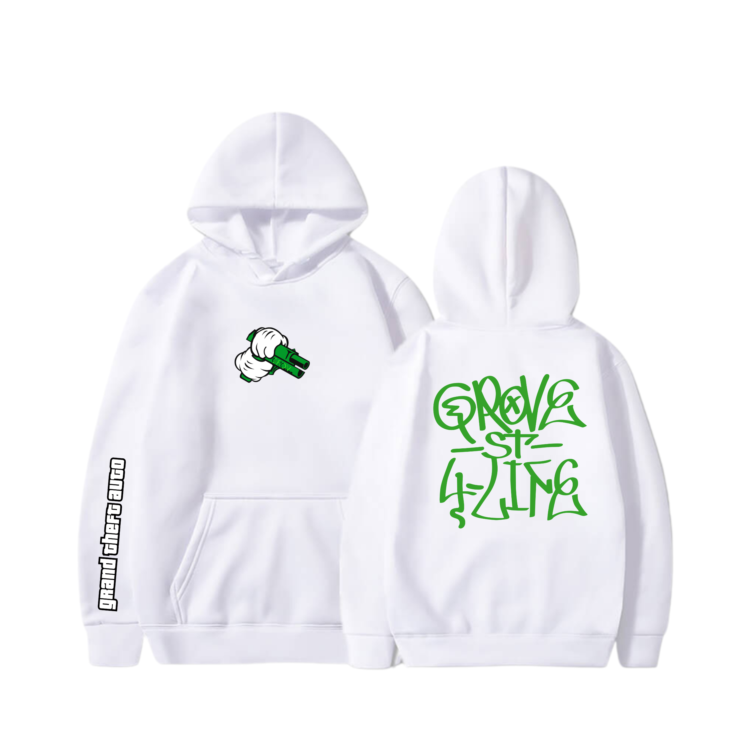 Hoodie Grove Street Families 7 - Grand Theft Auto