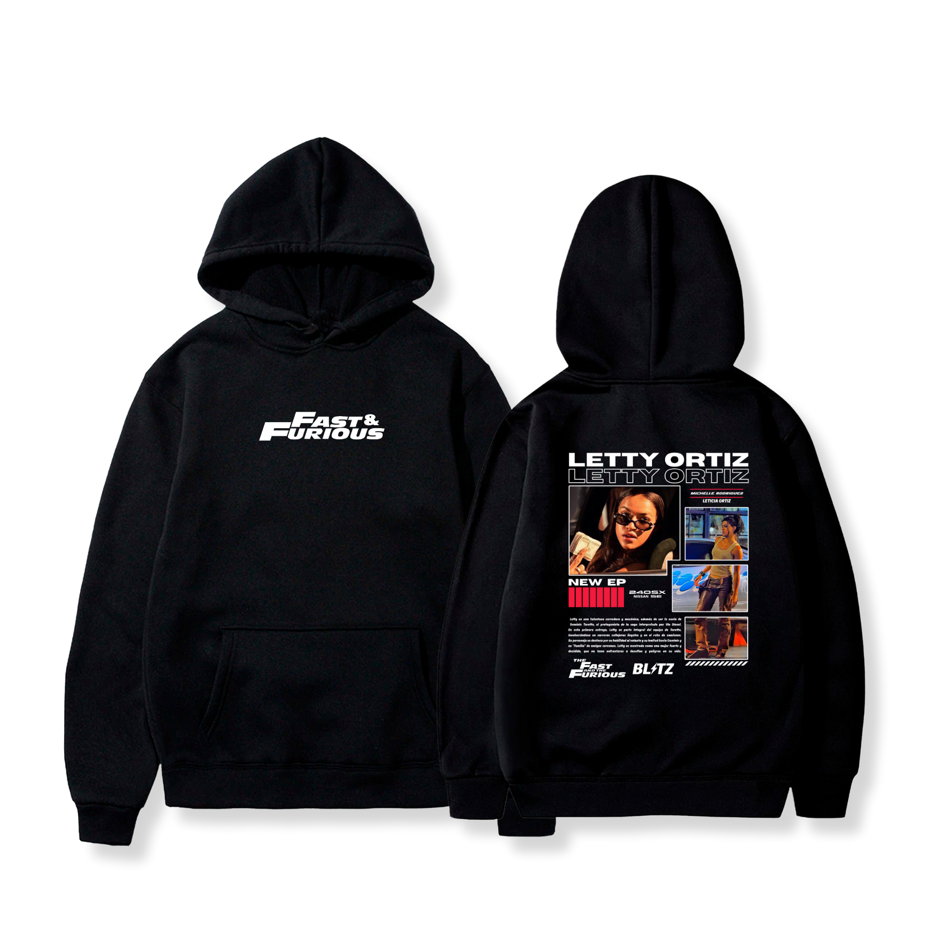 Hoodie Letty 9 - Fast And Furious