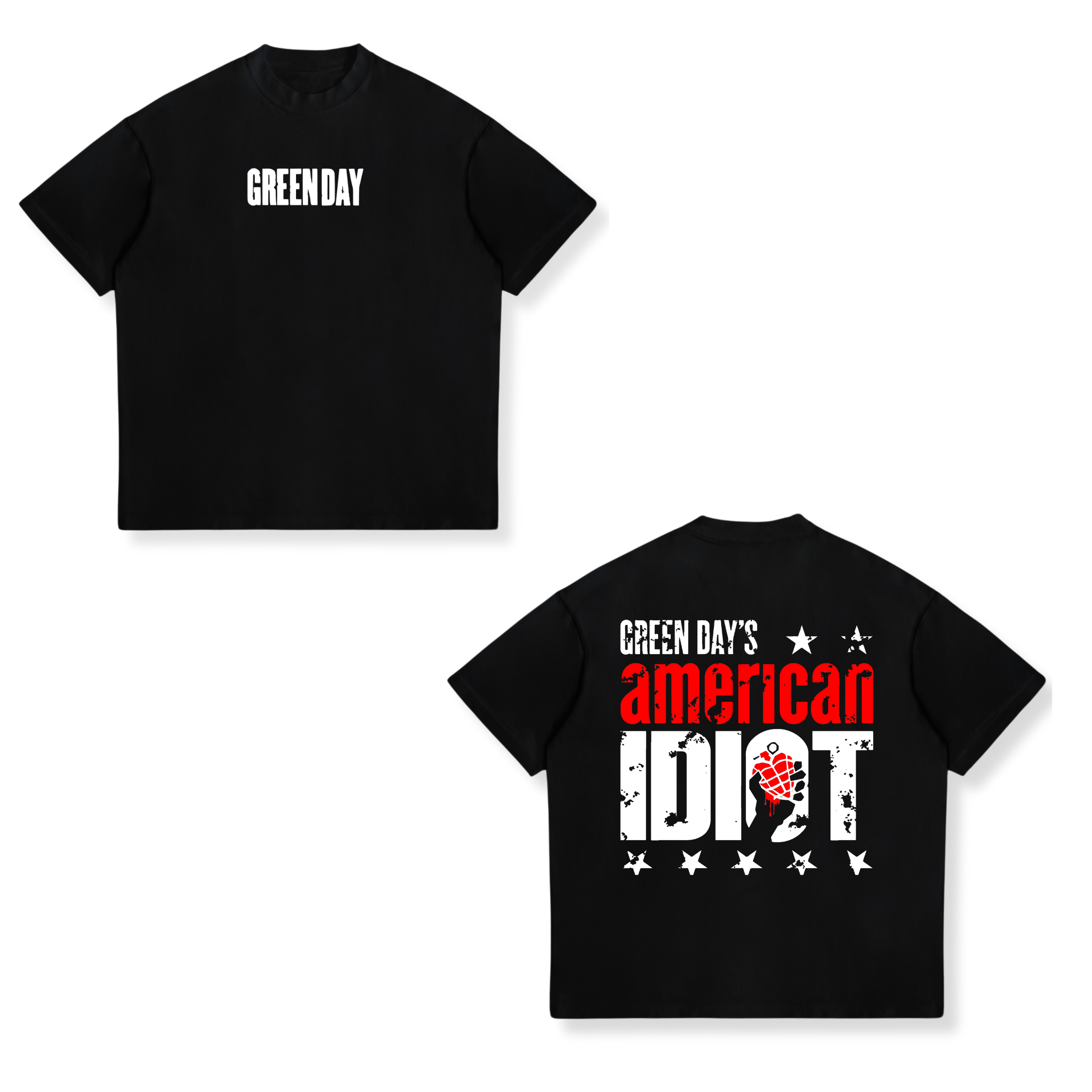 Camisa American Idiot  12 - Green Day