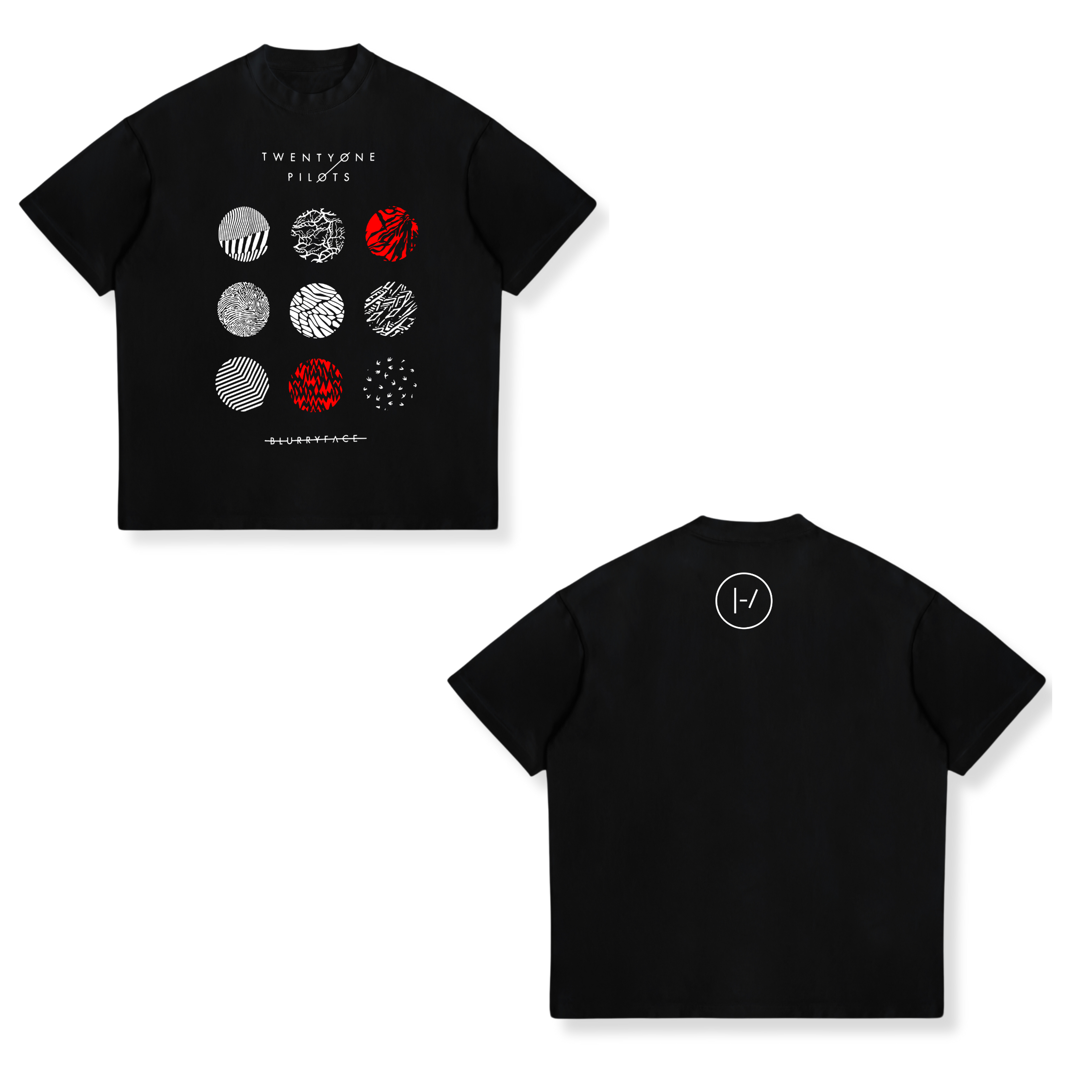 Camisa Blurryface 12 - Twenty One Pilots