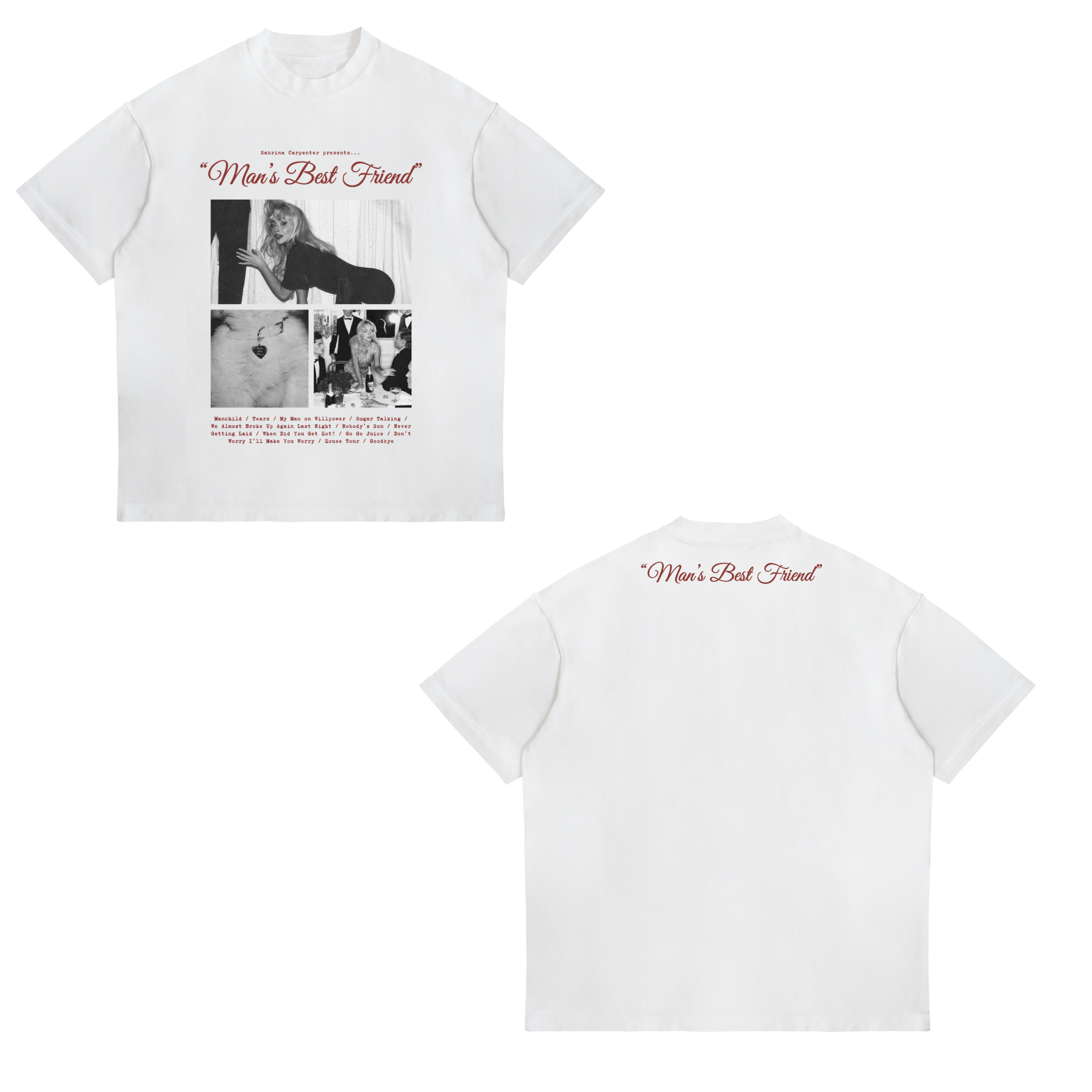 Camisa Man's Best Friend 5 - Sabrina Carpenter