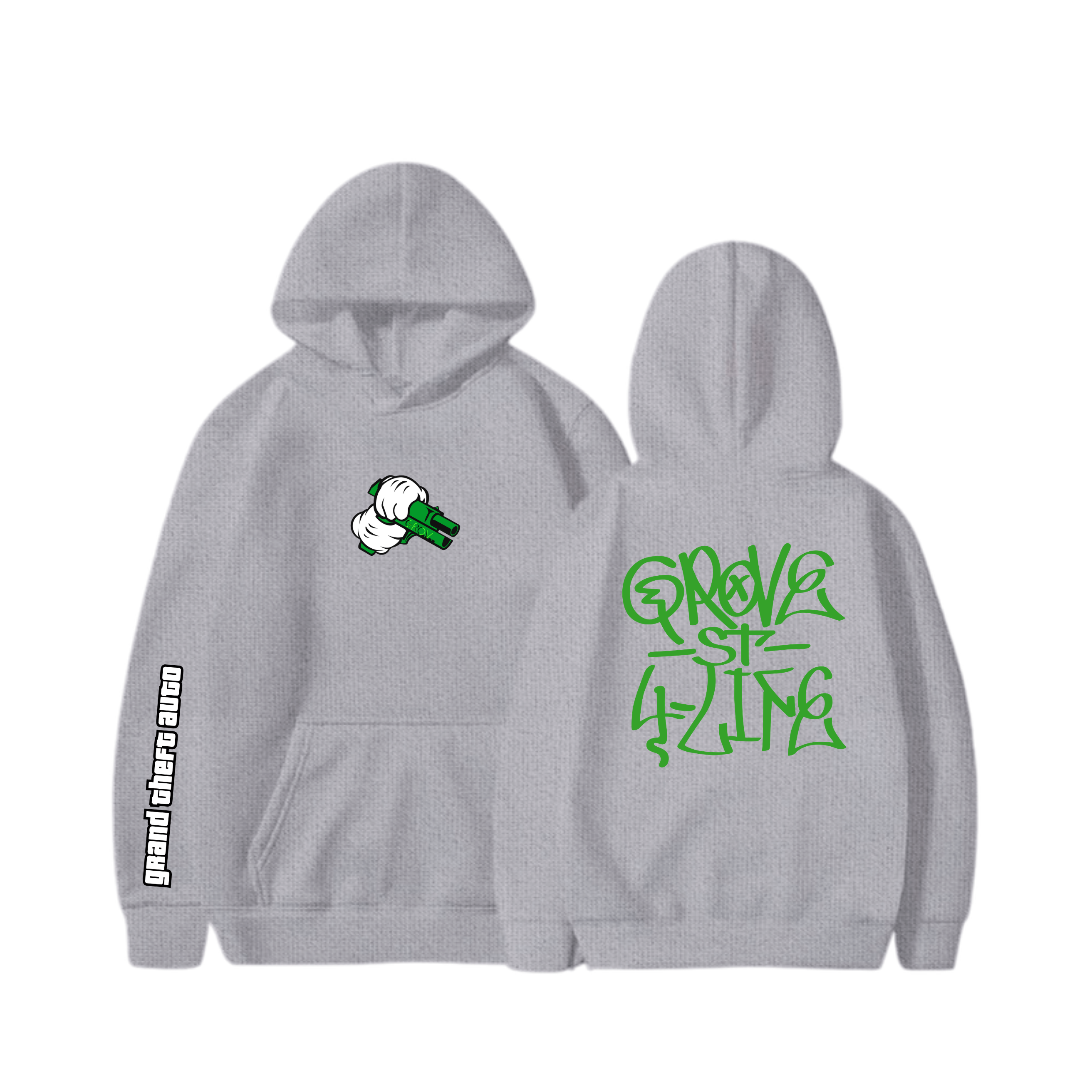 Hoodie Grove Street Families 7 - Grand Theft Auto