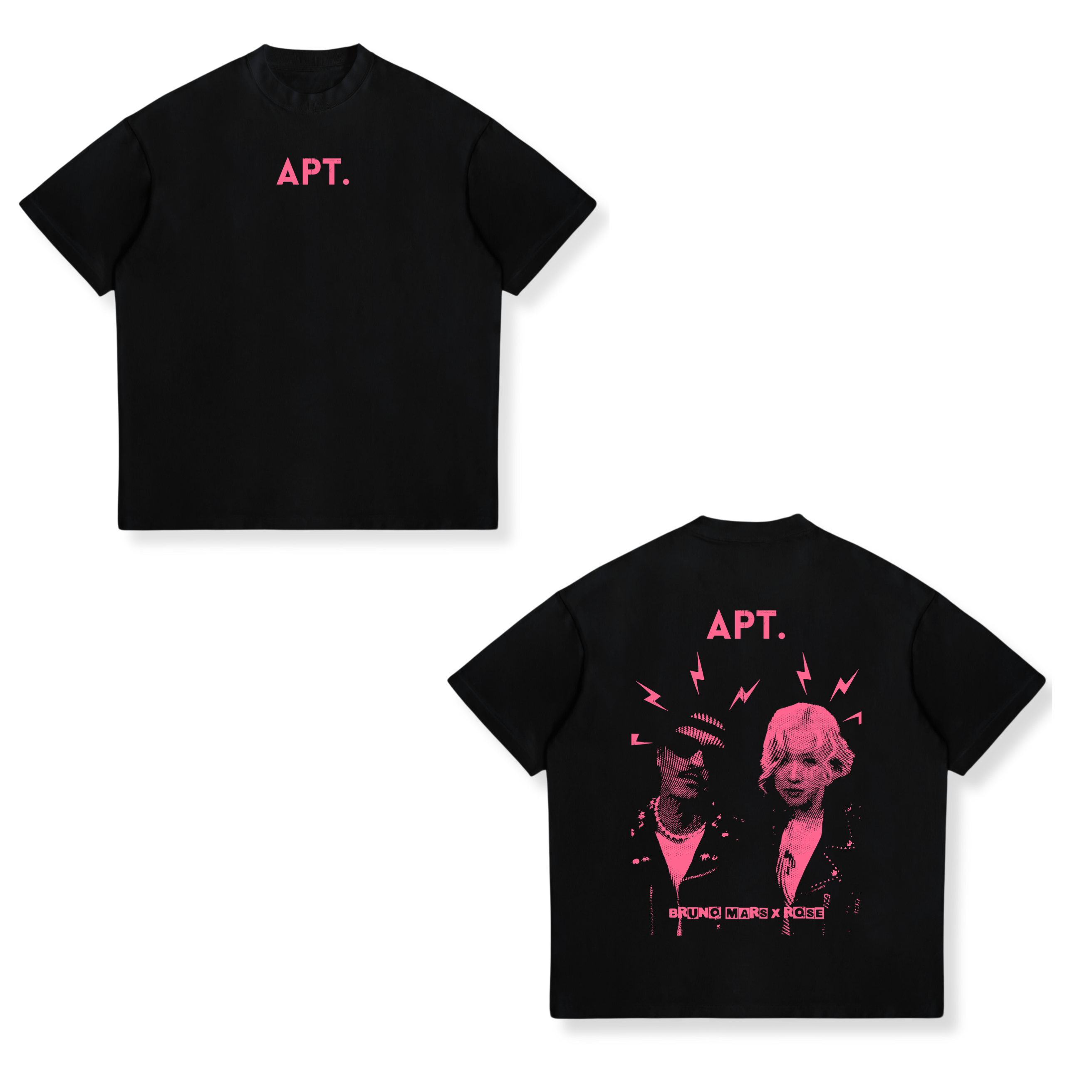 Camisa Bruno Mars x Rosé 9 - APT