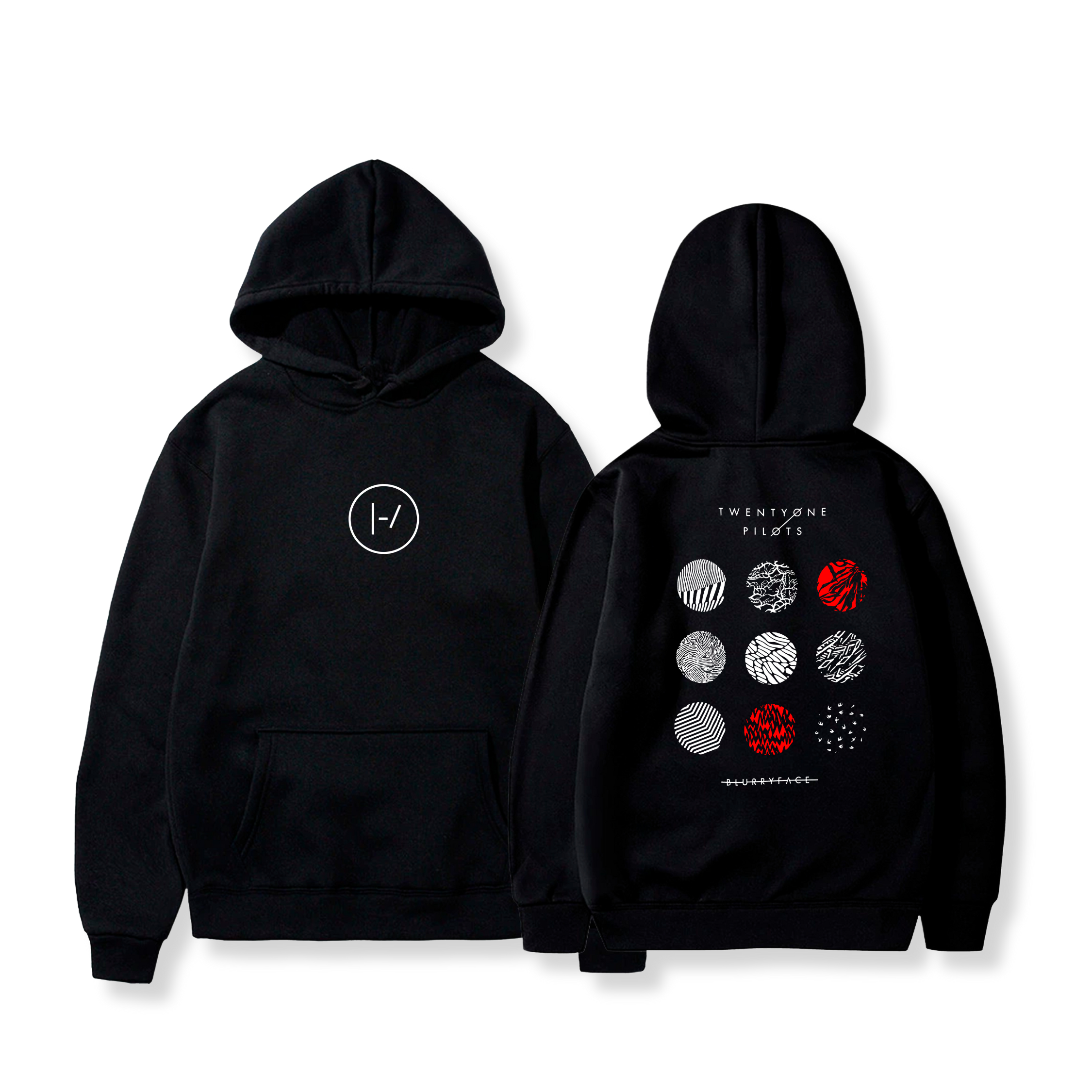 Hoodie Blurryface 12 - Twenty One Pilots