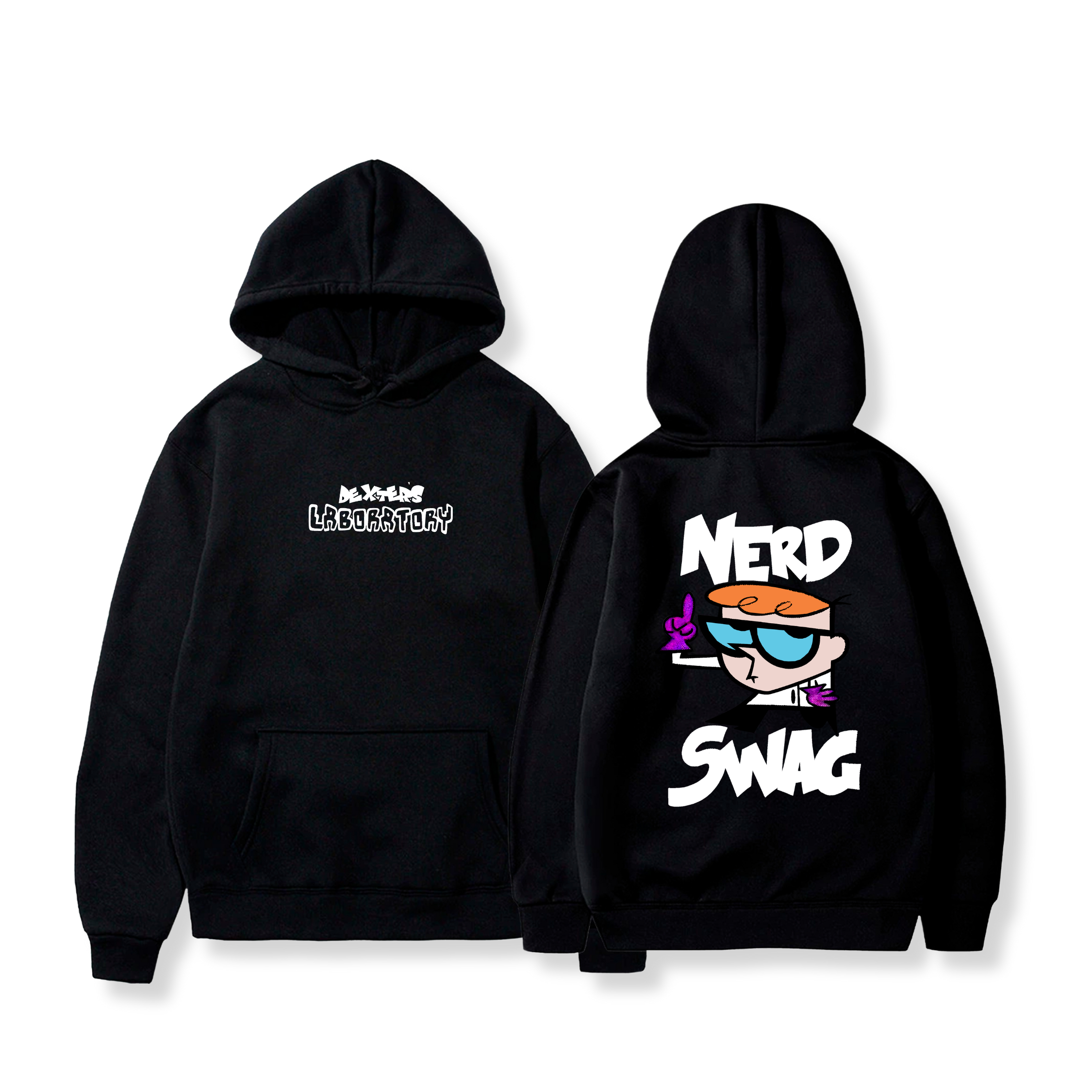 Hoodie Nerd Swag 9 - El Laboratorio de Dexter