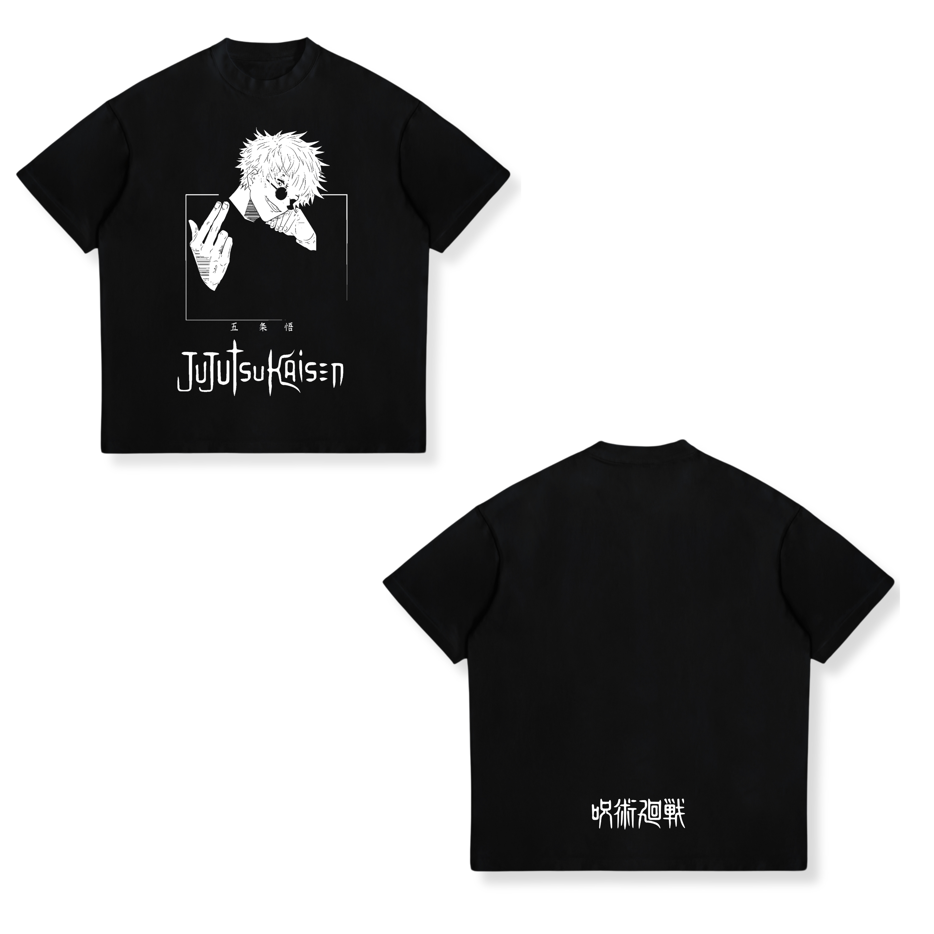 Camisa Satoru Gojō 47 - Jujutsu Kaisen