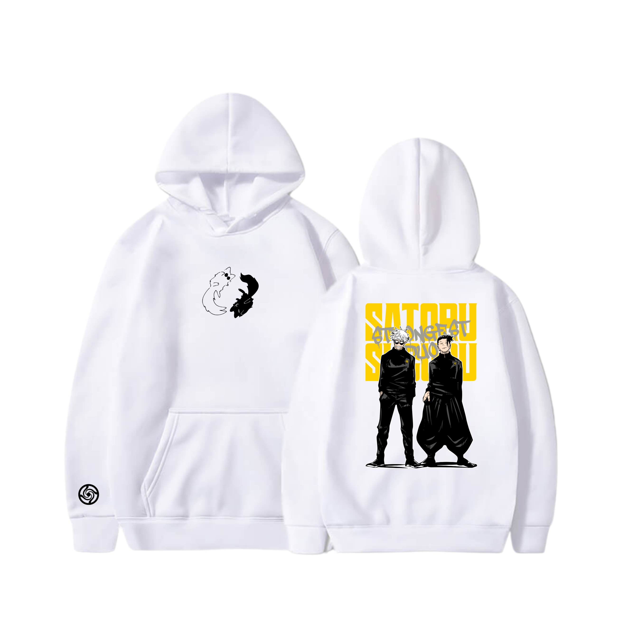 Hoodie Gojo Satoru y Suguru Geto 49 - Jujutsu Kaisen