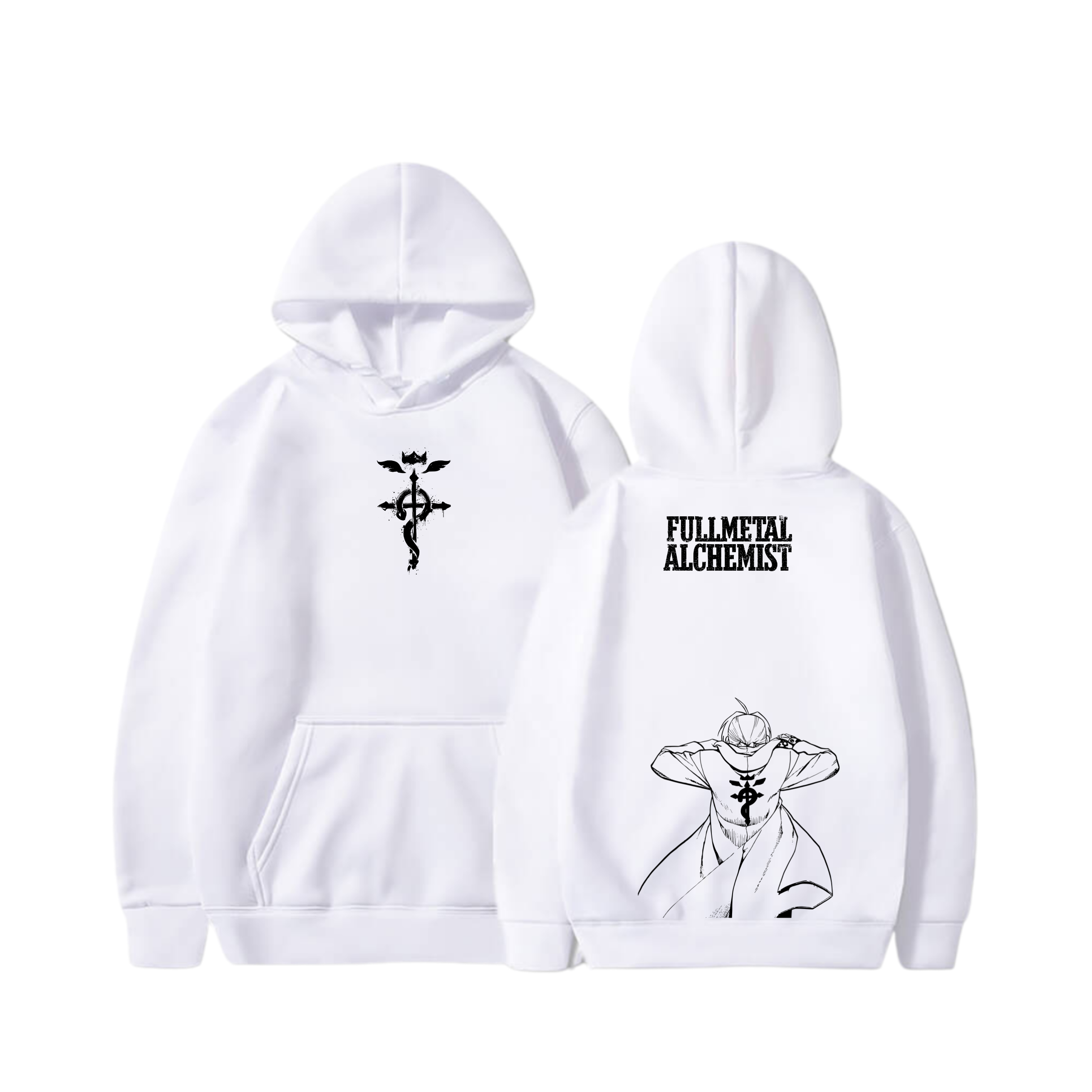 Hoodie Edward Elric 14 - Full Metal Alchemist