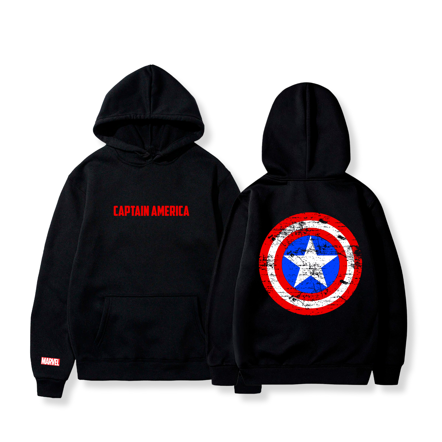 Hoodie Escudo 11 - Capitán América