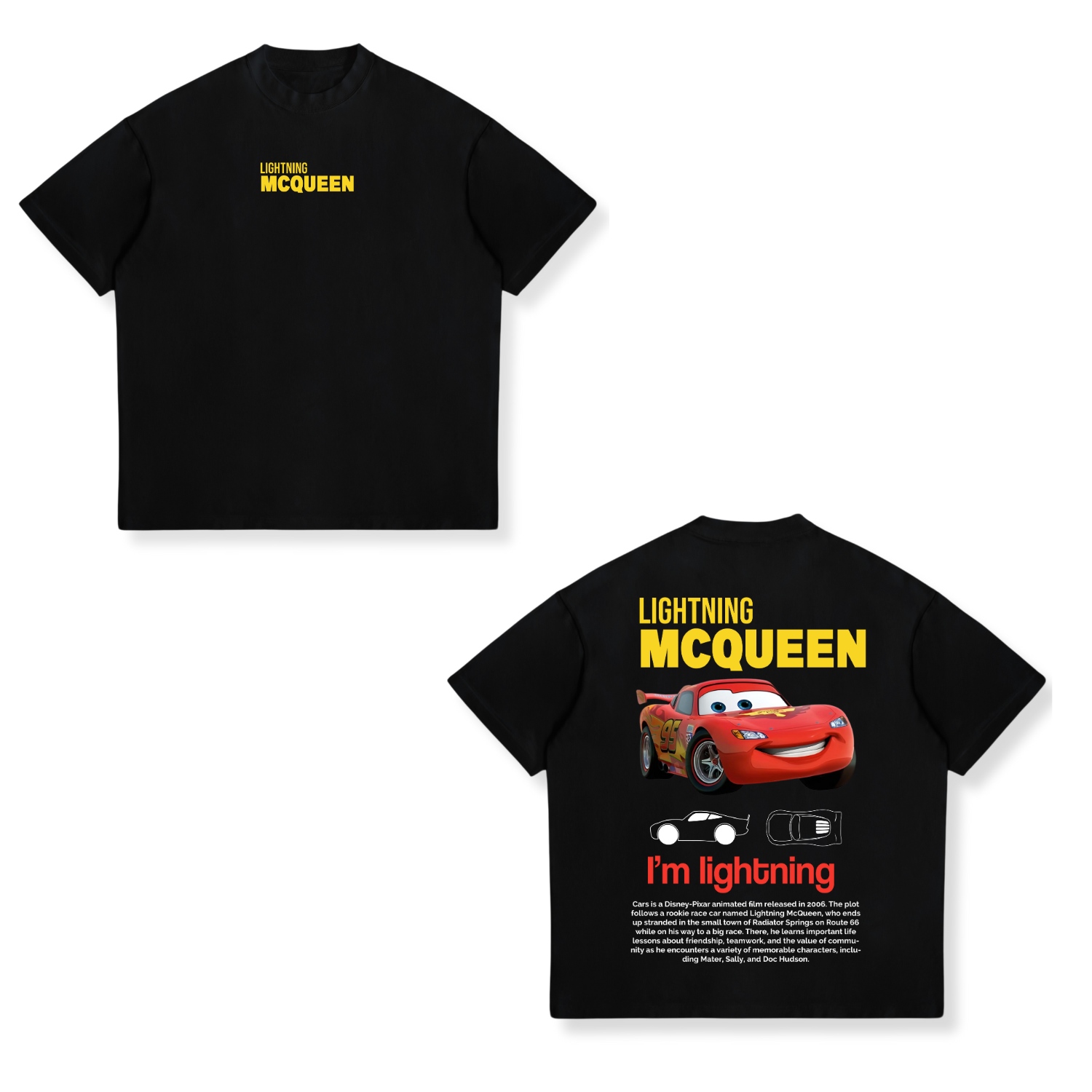 Camisa McQueen 1 - Cars