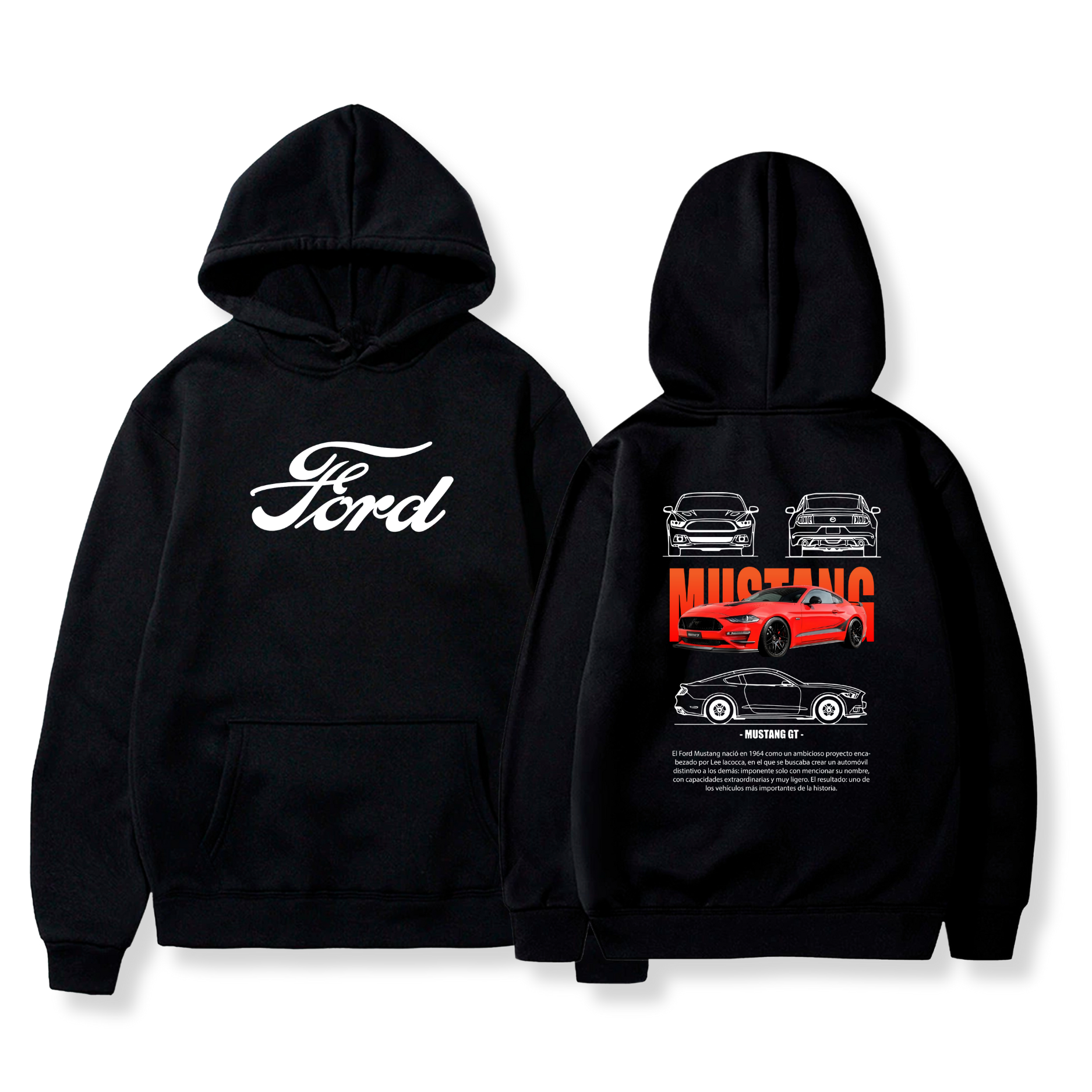 Hoodie Mustang GT 1 - Ford