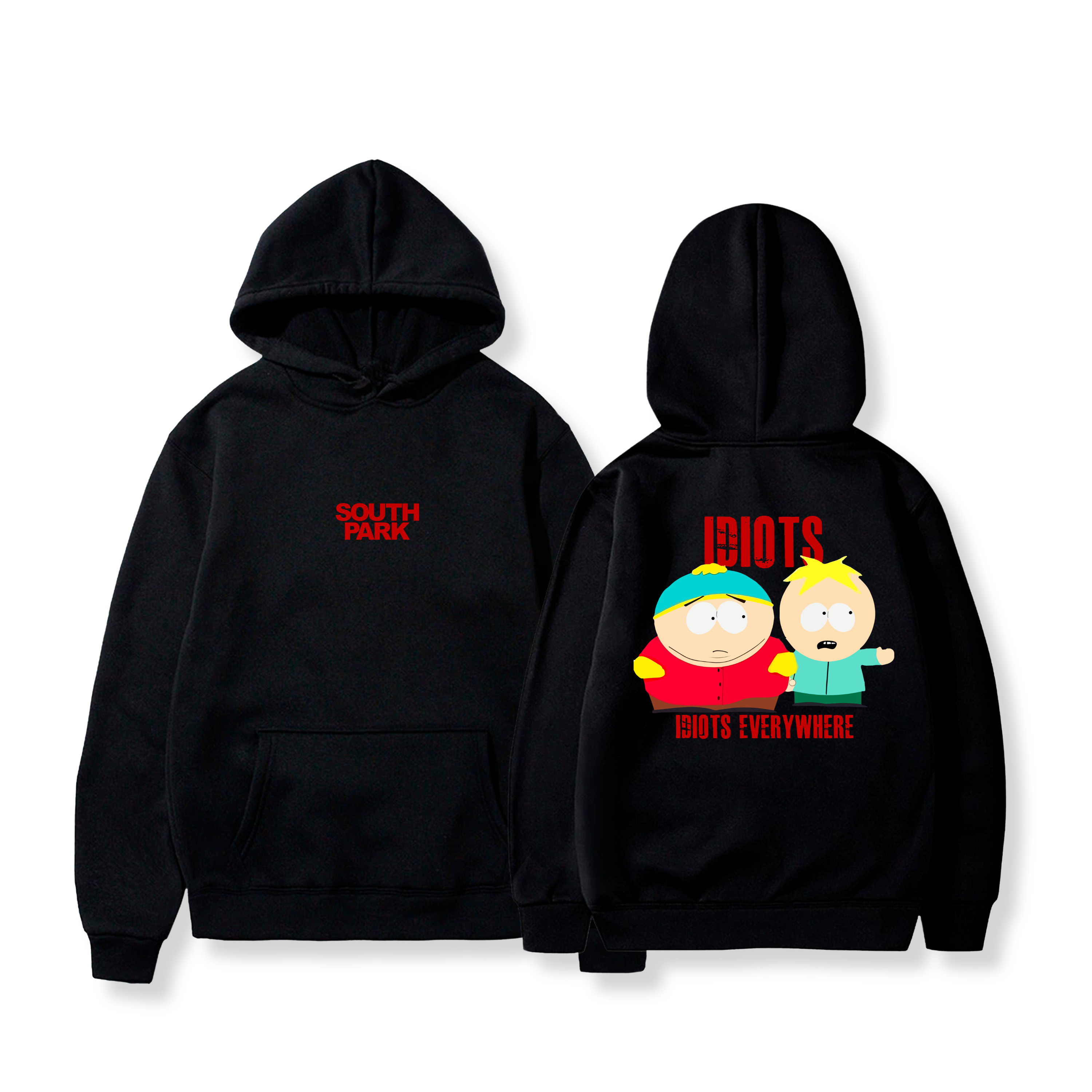 Hoodie Eric Cartman y Kenny McCormick 1 - South Park