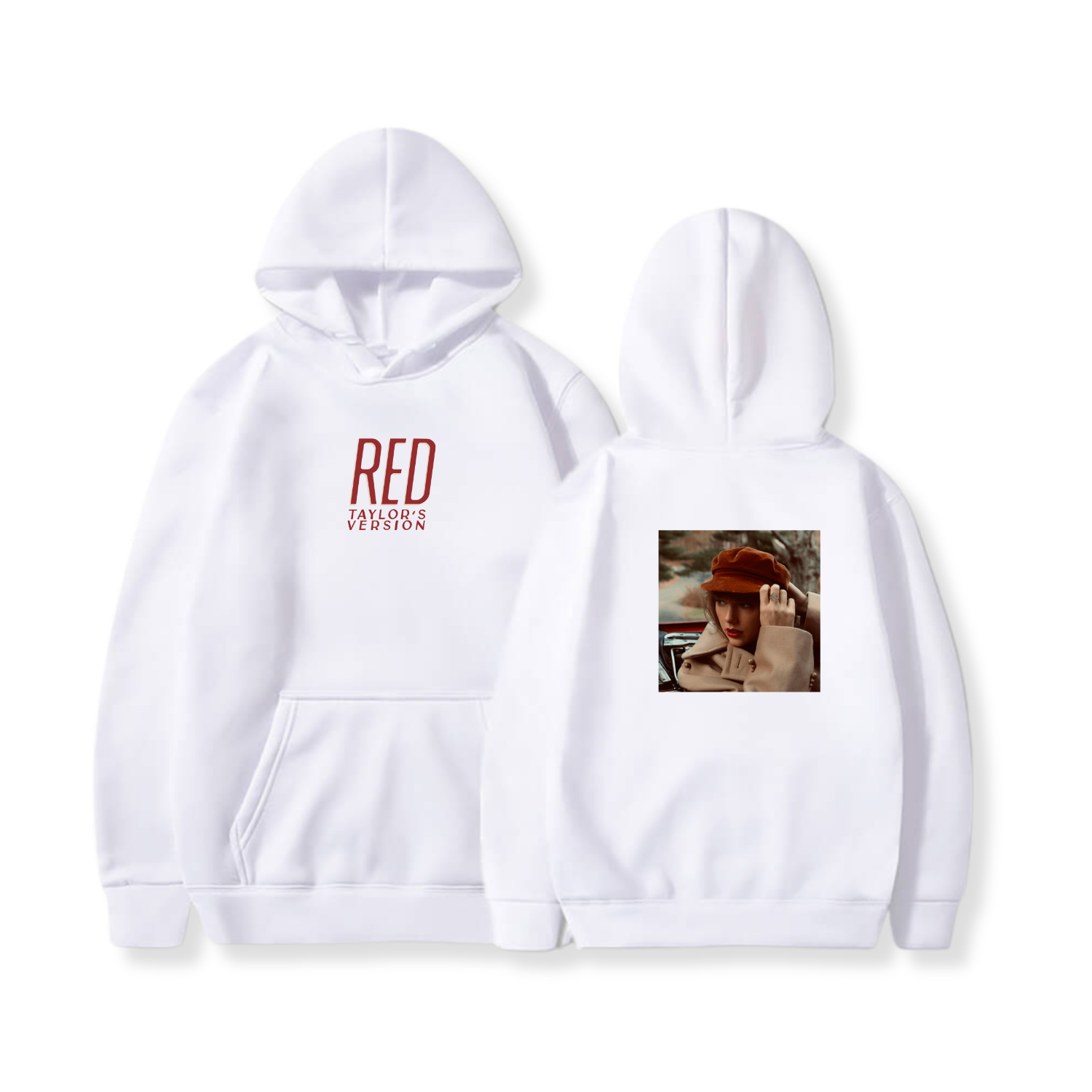 Hoodie Red 1 - Taylor Swift