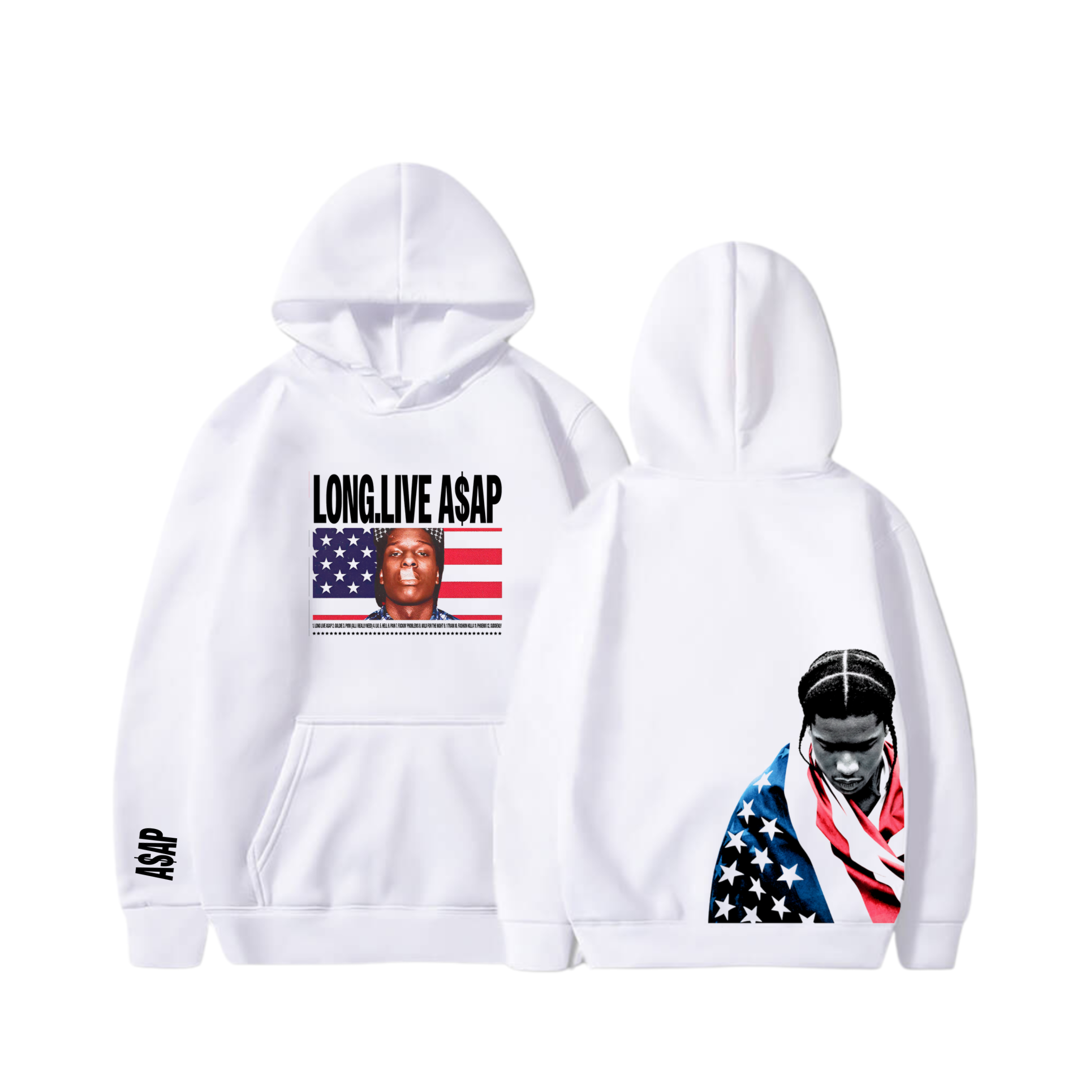 Hoodie Long. Live. ASAP 1 - A$AP Rocky