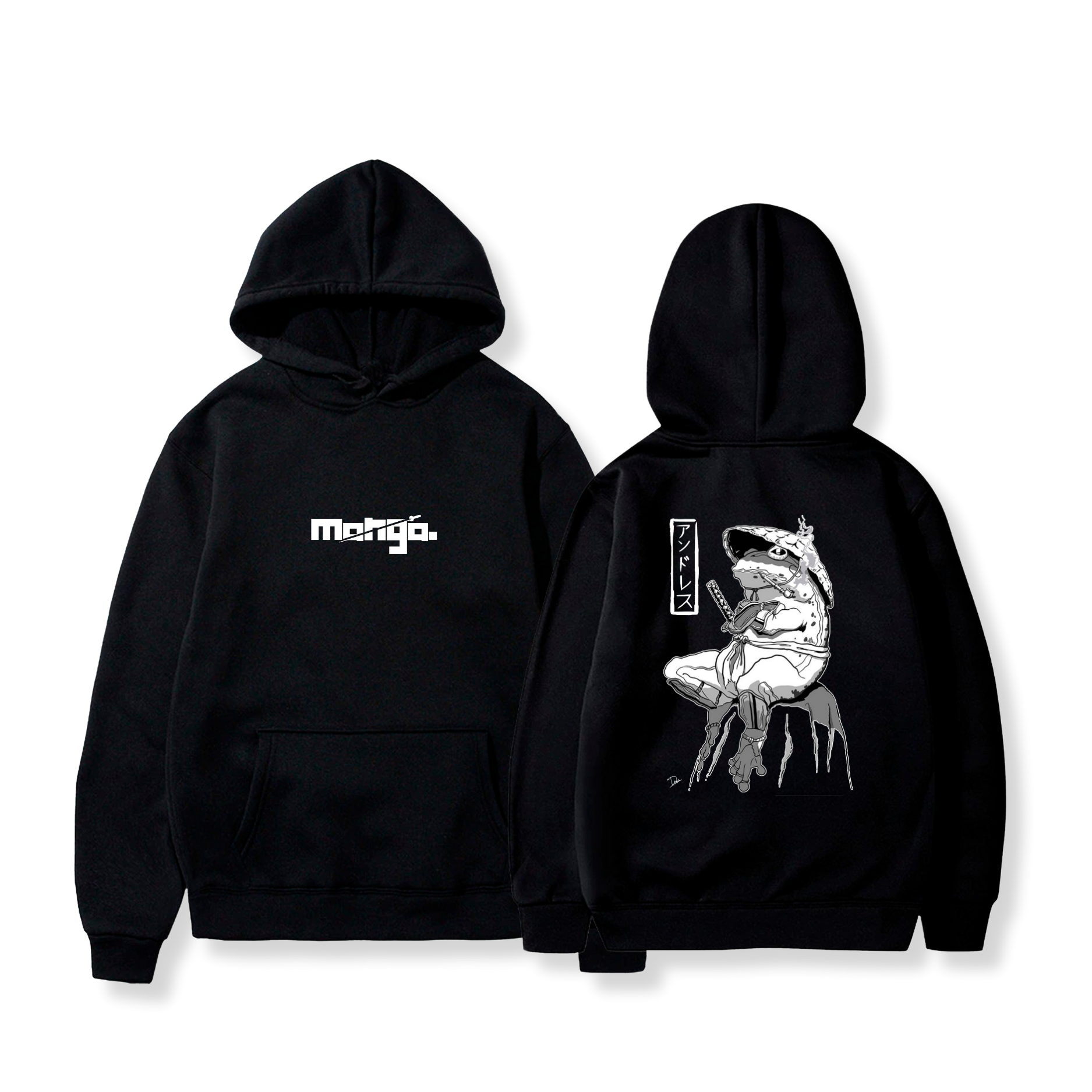 Hoodie Samurai Frog 1 - Manga Originals