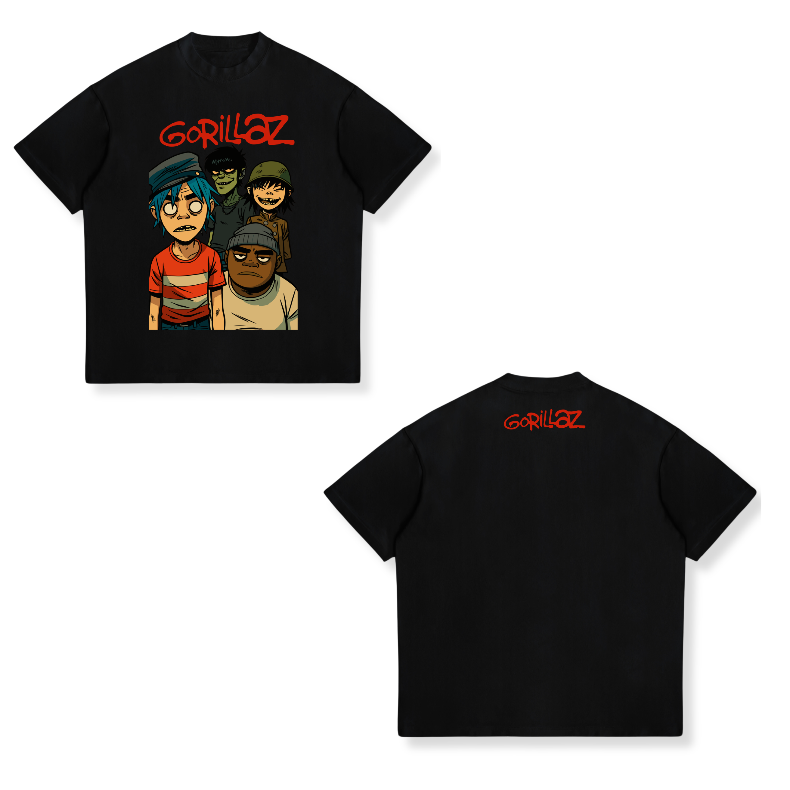 Camisa 1 - Gorillaz