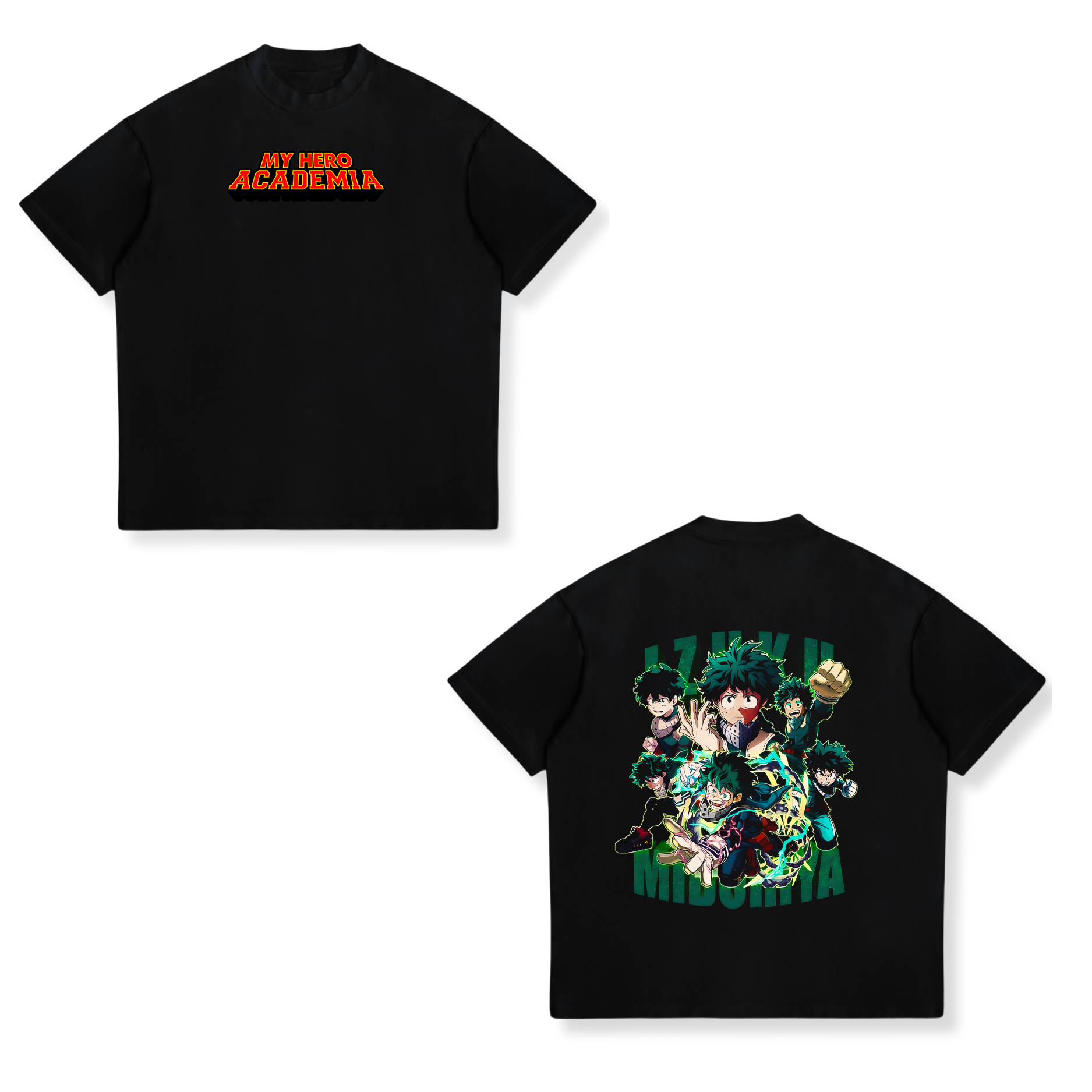 Camisa Izuku Midoriya 1 - My Hero Academia