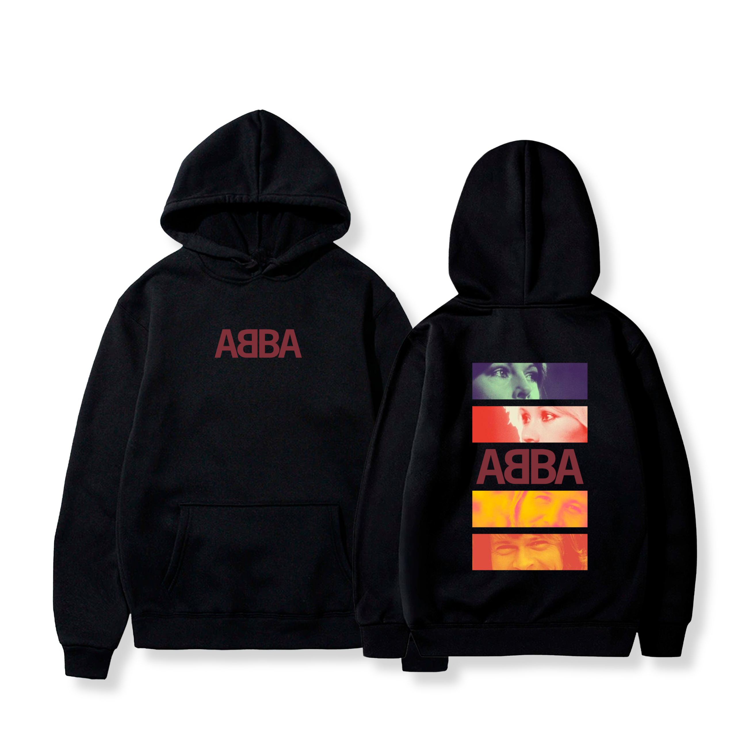 Hoodie Vintage Pop Stripes 1 - ABBA
