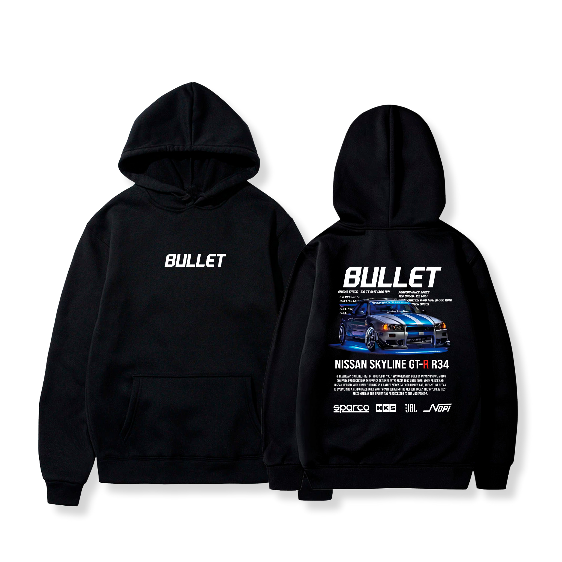 Hoodie Bullet 1 - Fast And Furious