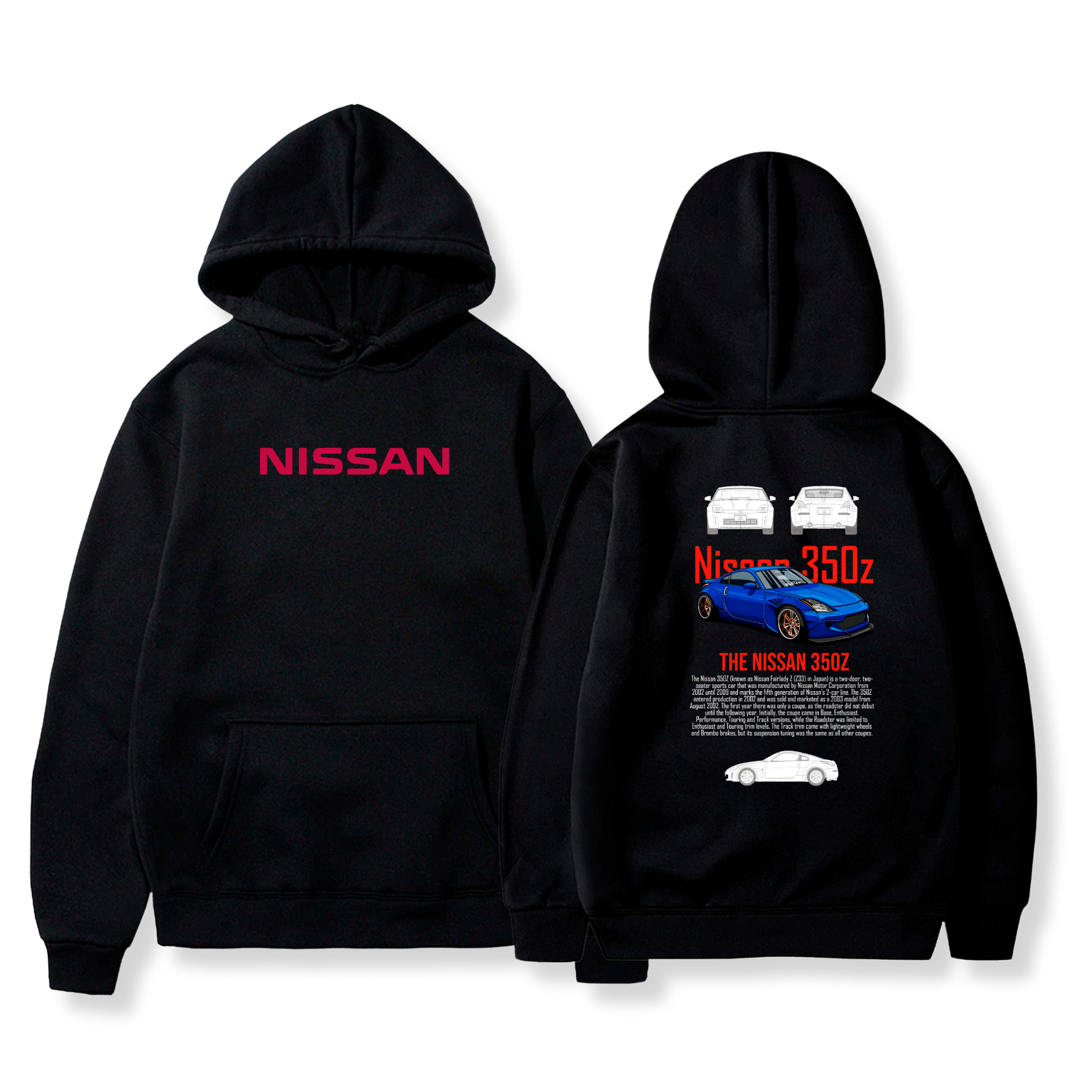 Hoodie Nissan 350z 1 - Nissan