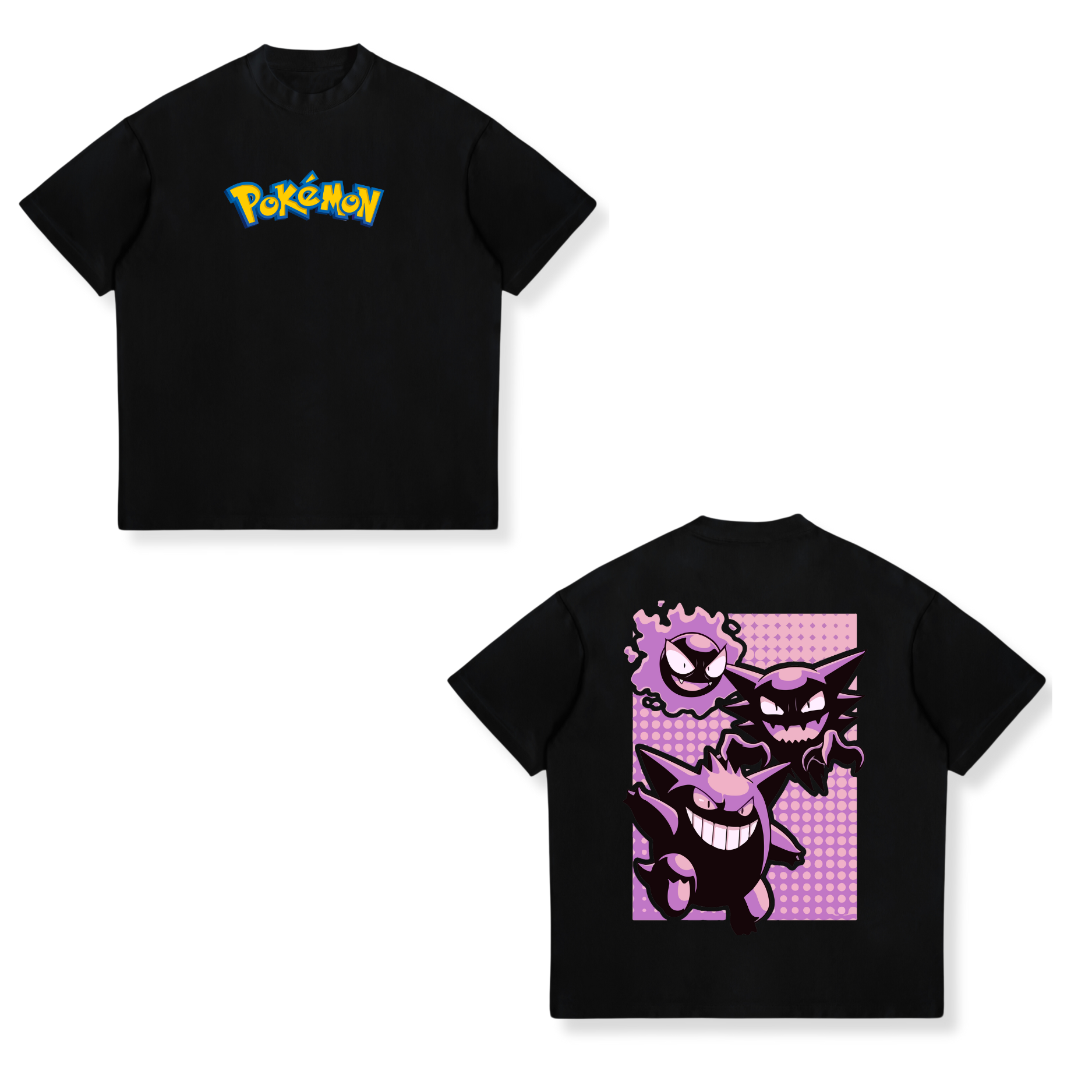 Camisa Gengar Haunter Gastly 1 - Pokemon